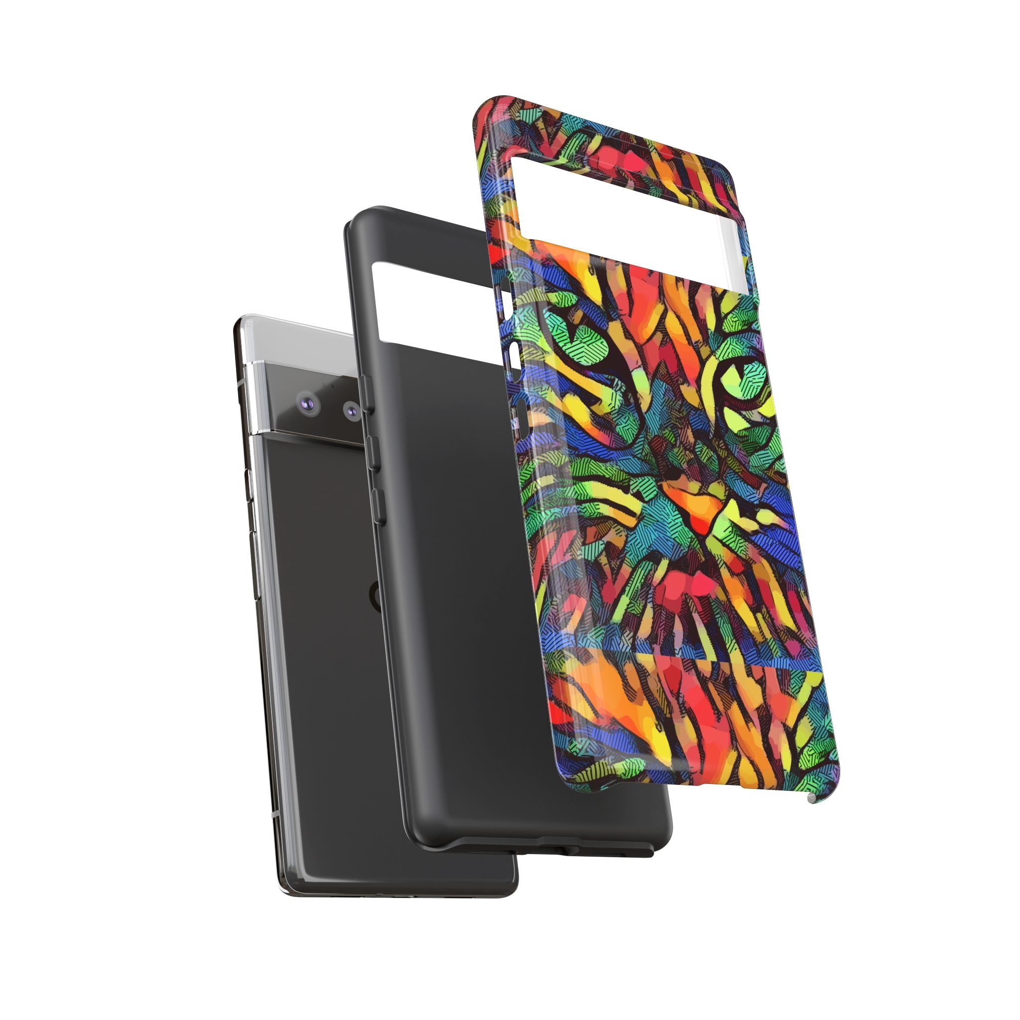 Colorful Phone Cases for Vibrant Style - Tough Cases, Unique Gifts, Animal Print, Artistic Design, Phone Accessories, Eco-Friendly