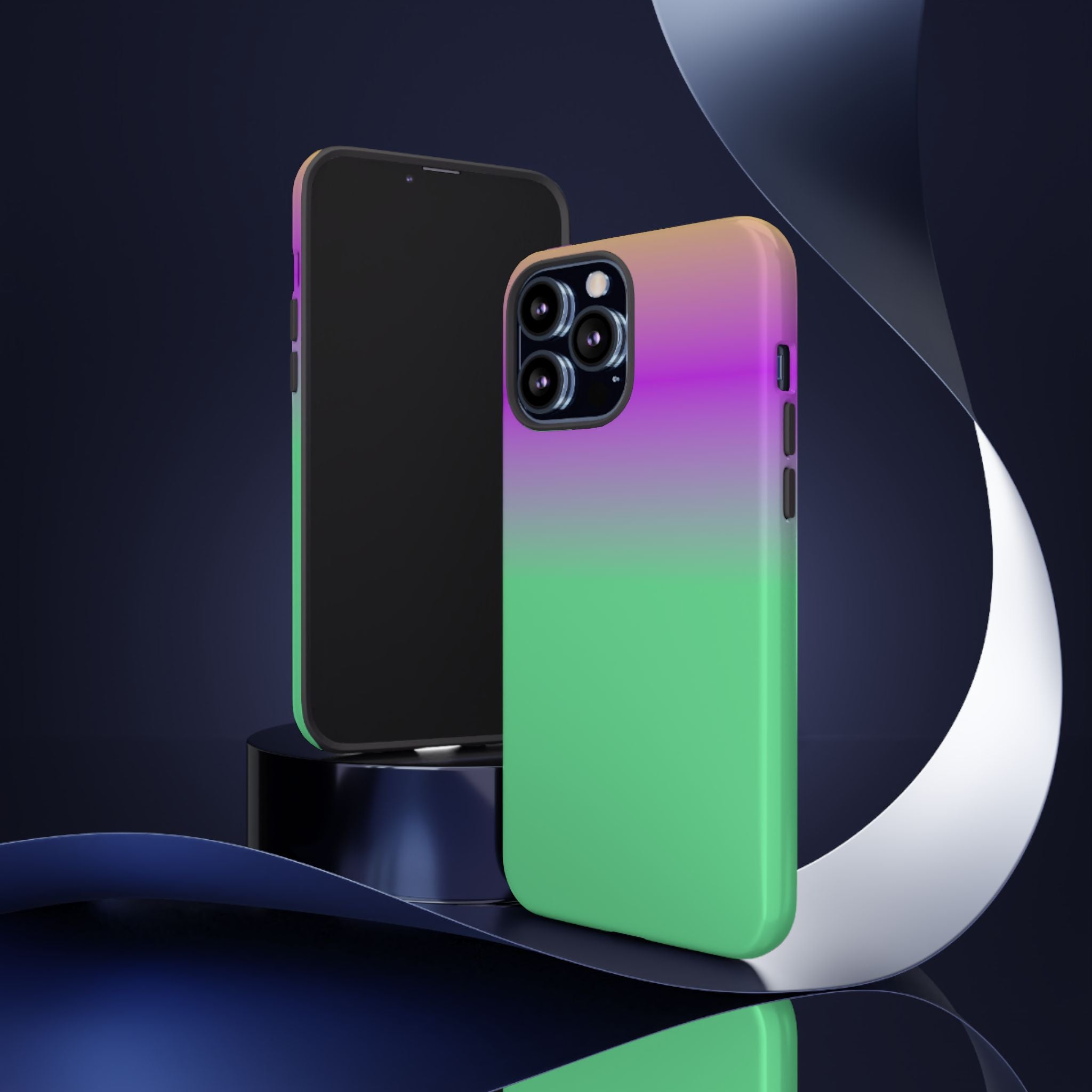 Vibrant Phone Case, Stylish Tech Accessory, Fun Gift Idea, Unique Mobile Cover, Trendy Gradient Design