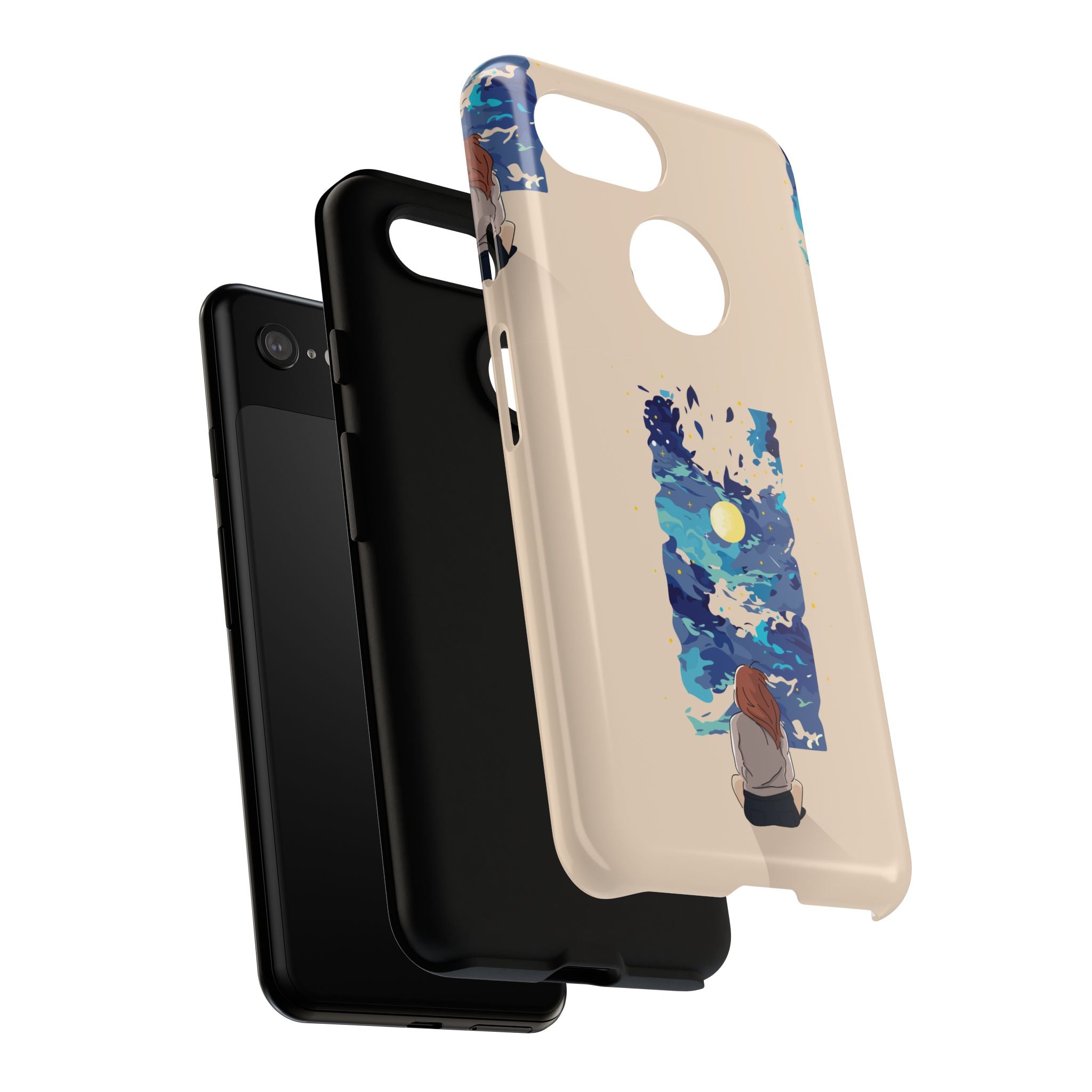 Artistic Phone Case – Expressive Protective Cover, Unique Gift for Her, Birthday Present, Eco-Friendly Mobile Accessory, Smartphone Case