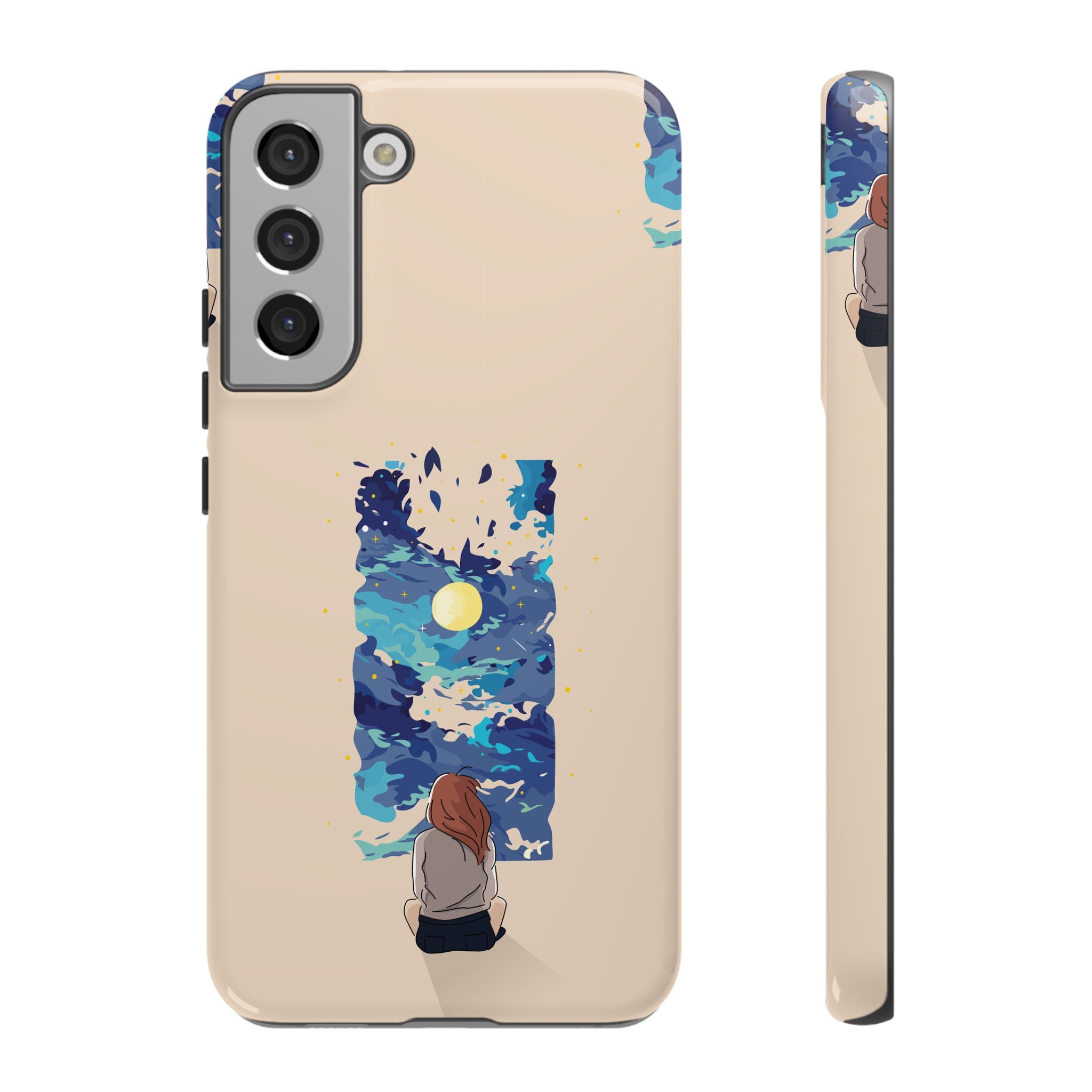 Artistic Phone Case – Expressive Protective Cover, Unique Gift for Her, Birthday Present, Eco-Friendly Mobile Accessory, Smartphone Case