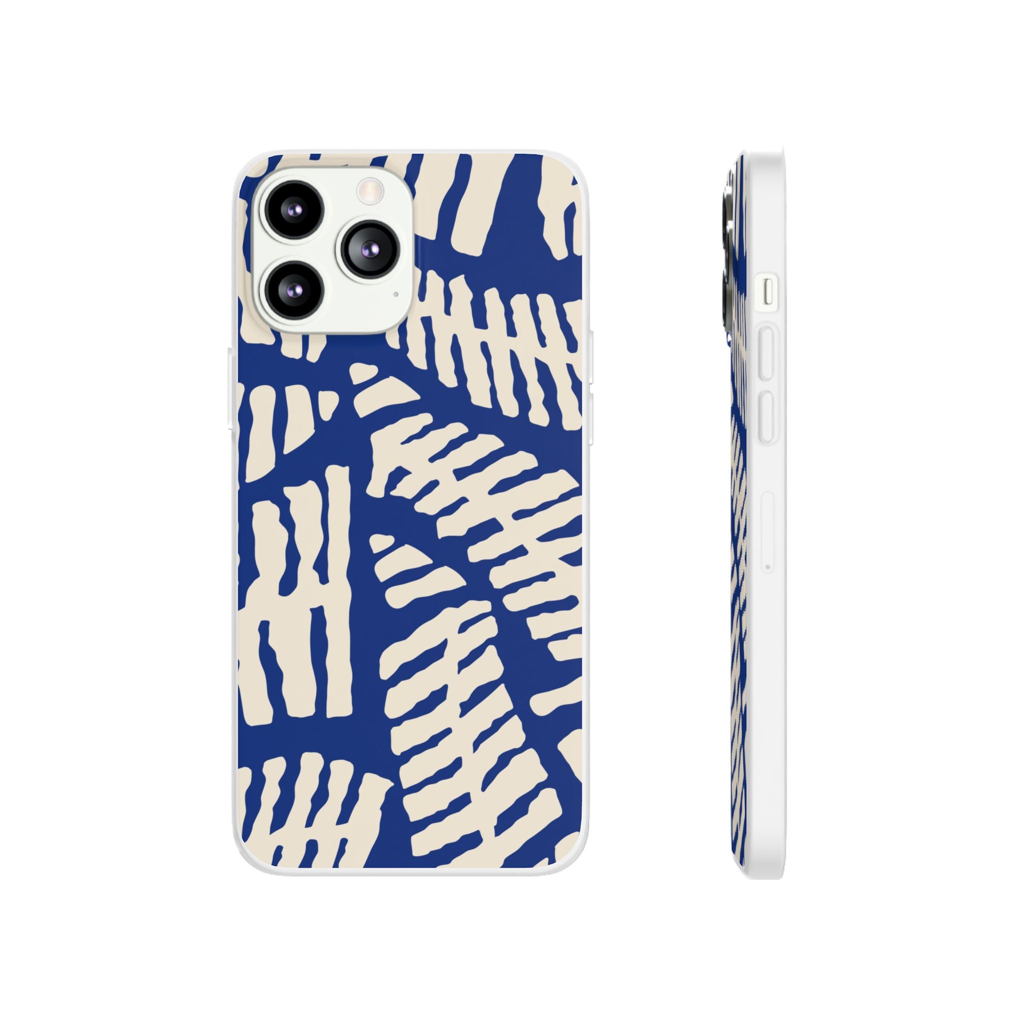 Stylish Flexi Cases for Smartphones, Artistic Phone Cover, Modern Design, Unique Gift for Her, Trendy Accessories