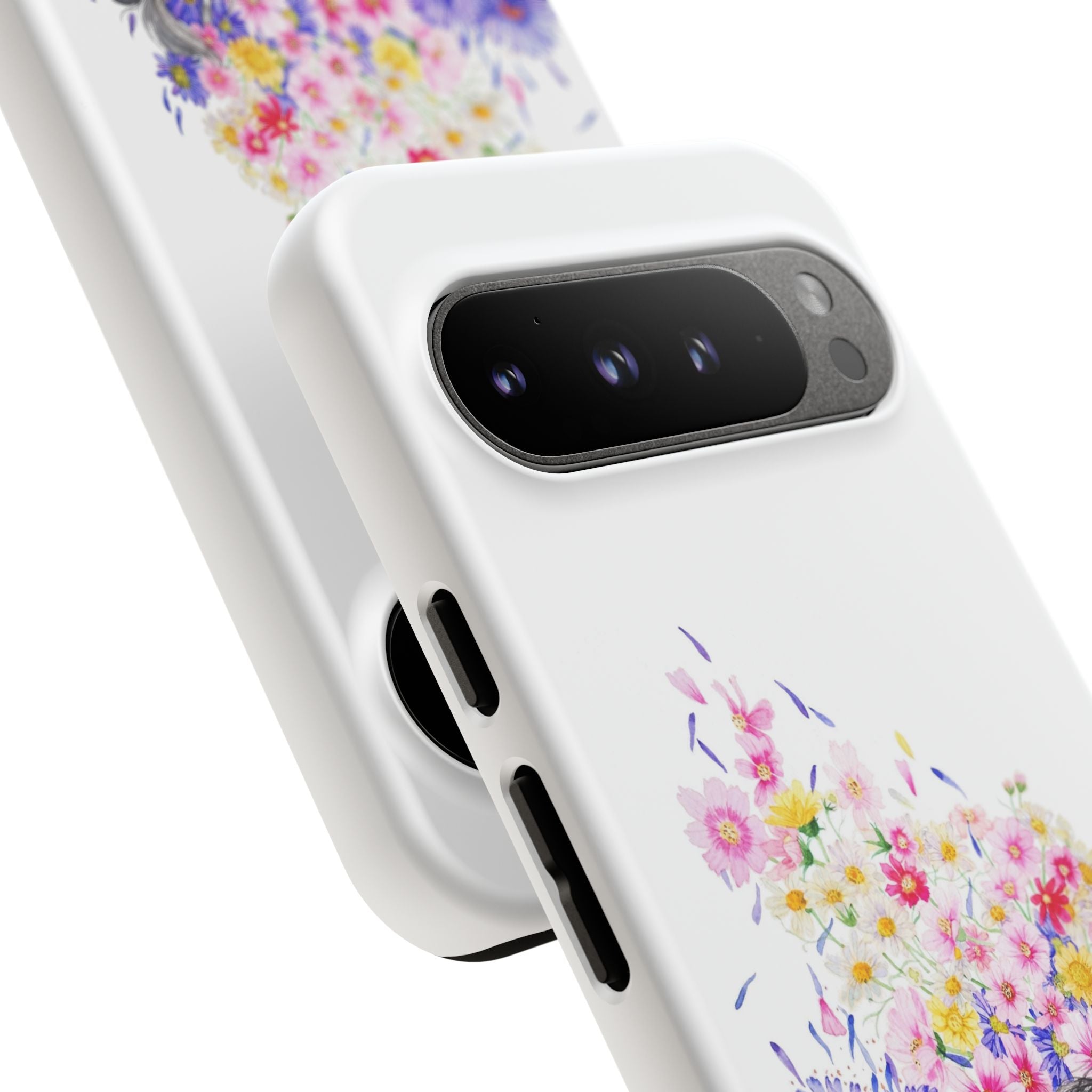 Floral Phone Case | Tough Cases | Cute Floral Design, Gift for Her, Spring Accessory, Mother's Day Gift, Stylish Protection