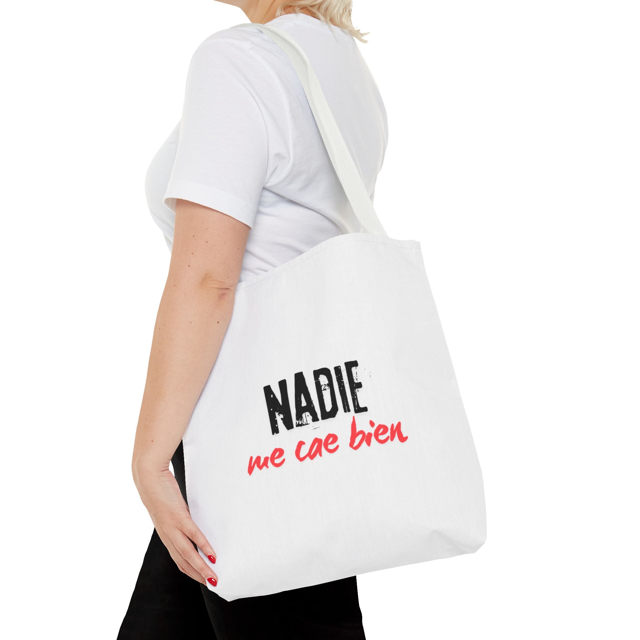 White "I Like No One" – Anti-Social Tote