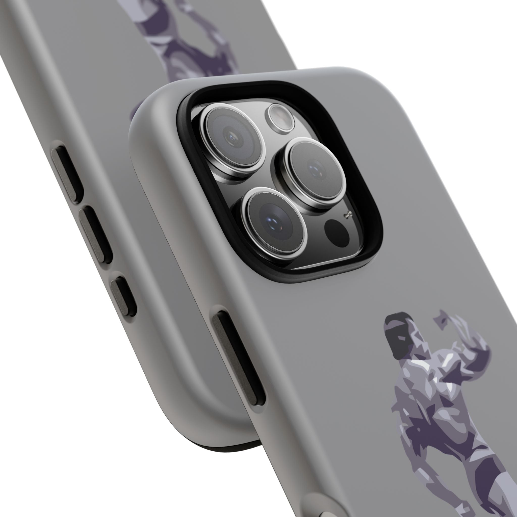Muscle Man Phone Case - Tough Cases, Martial Arts Gift, Gym Lover Accessories, Inspirational Phone Cover, Unique Tech Gift