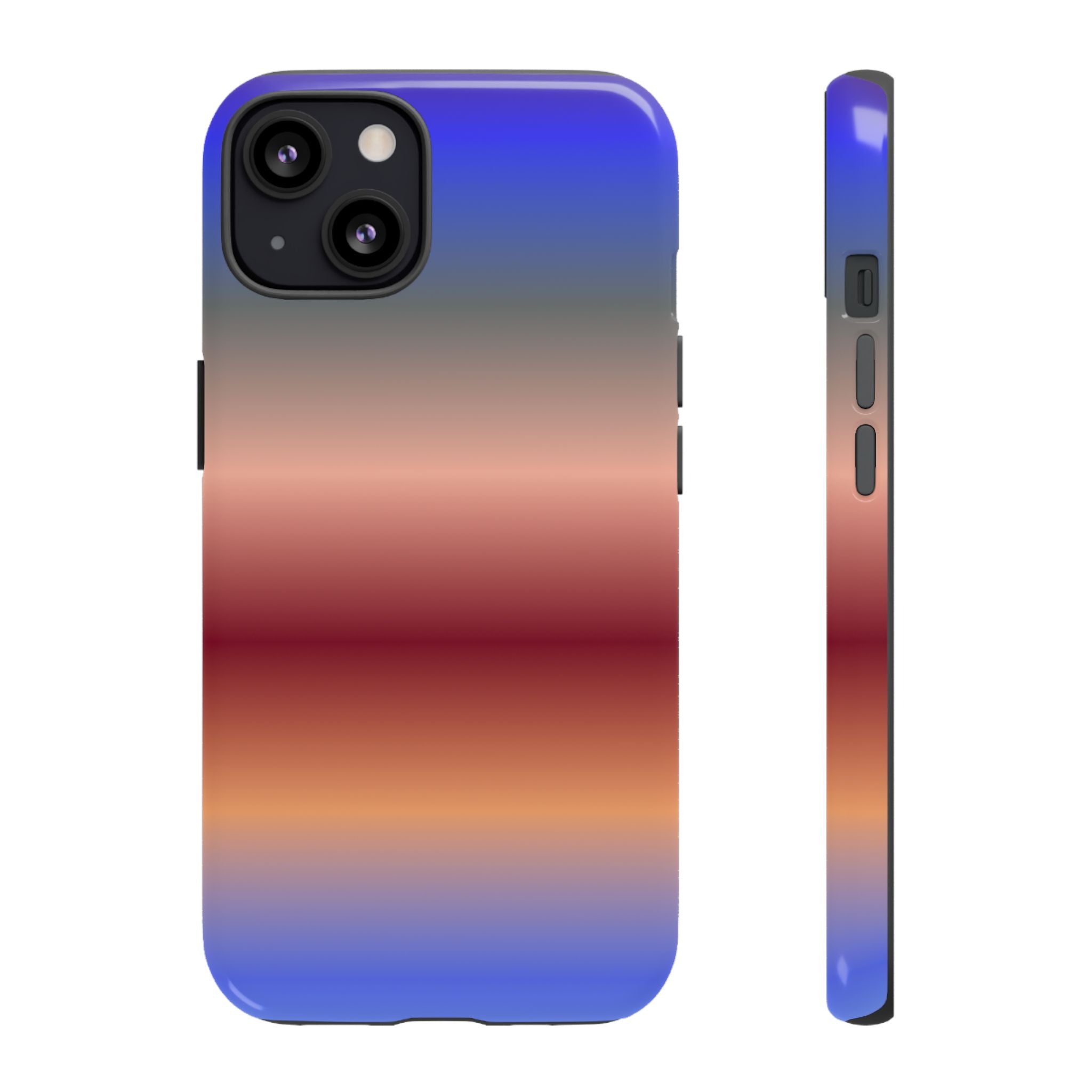 Gradient Phone Case, Tough Cases for iPhone, Stylish Phone Cover, Modern Gradient Design, Durable Protective Case, Gift for Tech Lovers