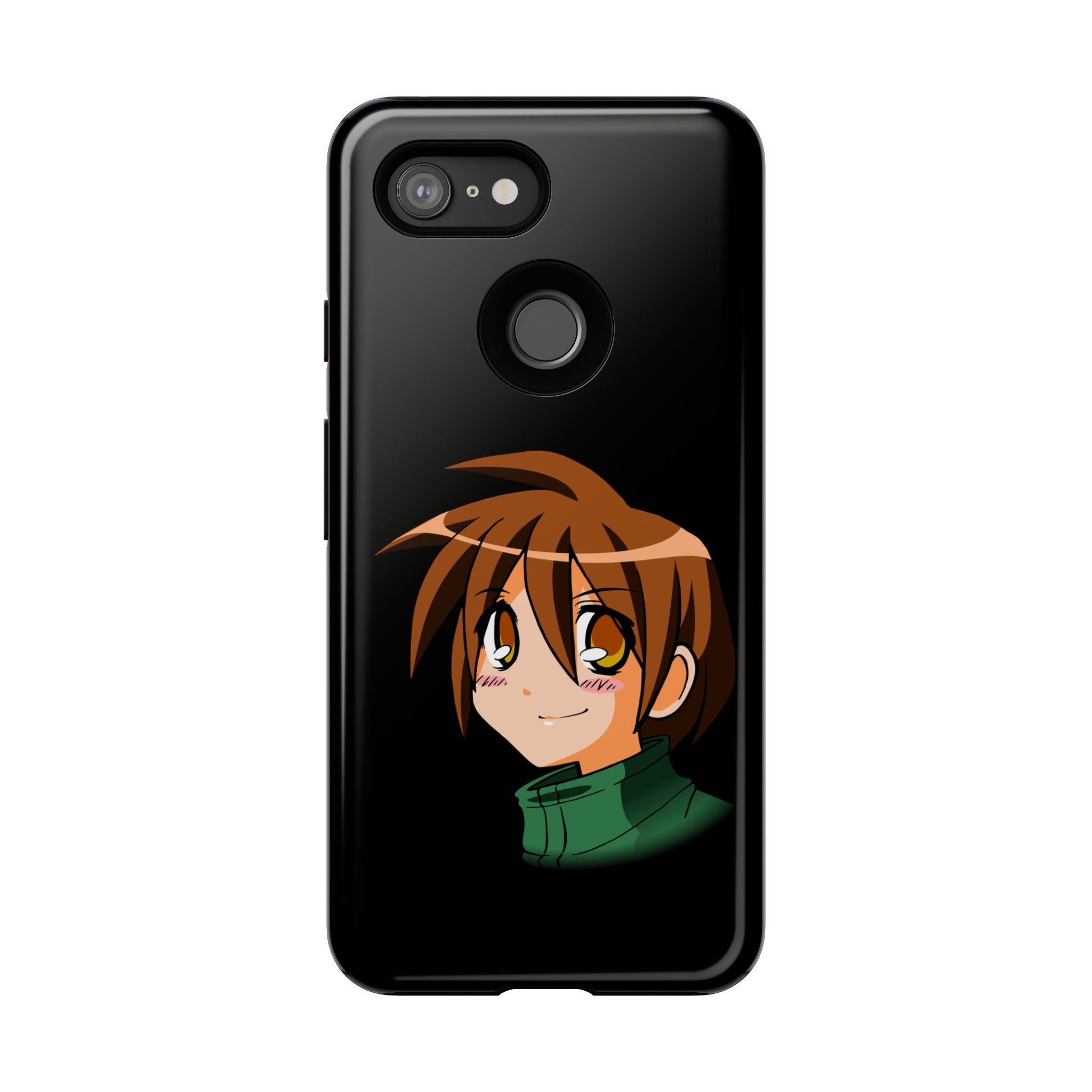 Anime Character Phone Case, Cute Phone Cover, Tough Cases for Teens, Customizable Gift, Geeky Accessories