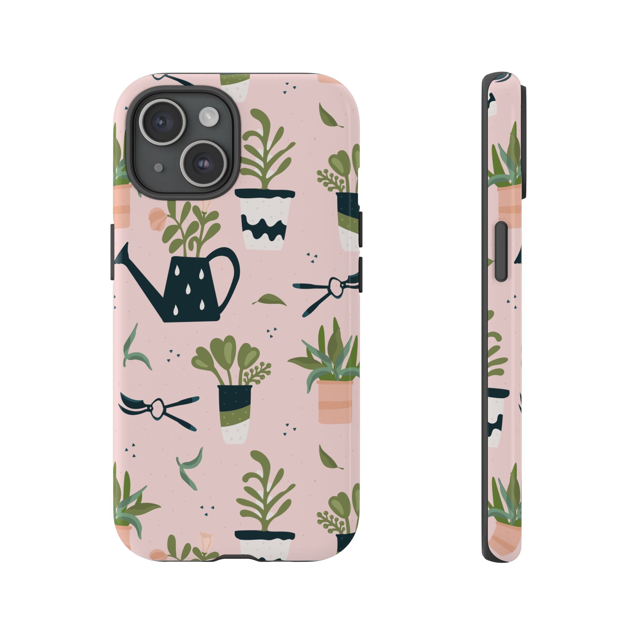 Floral Phone Case, Cute Plant Lover Case, Gift for Gardeners, Phone Cover, Green Thumb Accessories, Mother's Day Gift