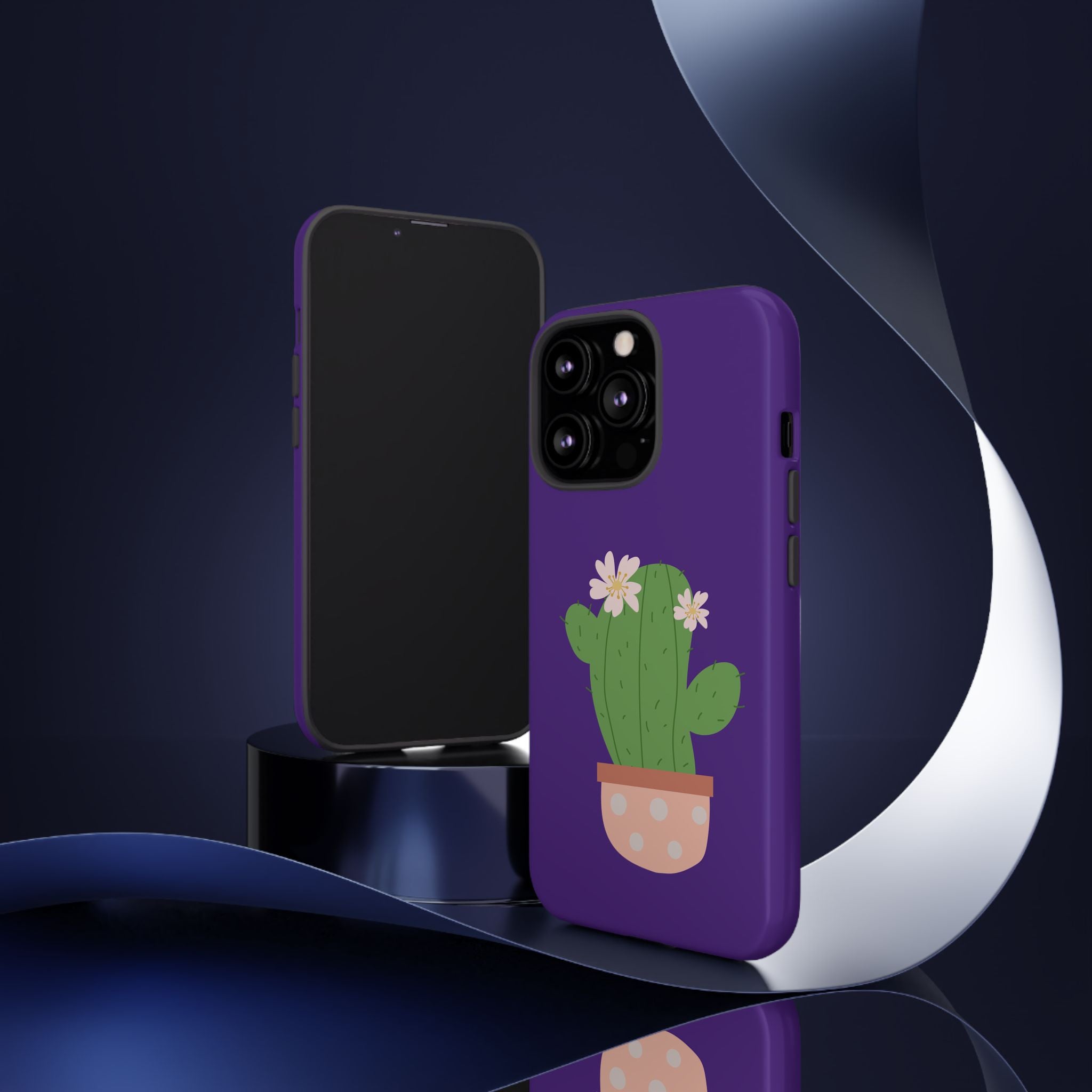 Cactus Phone Case, Tough Cases, Cute Floral, Trending Design, Unique Gift, Phone Accessories, Summer Vibe, Nature Lover