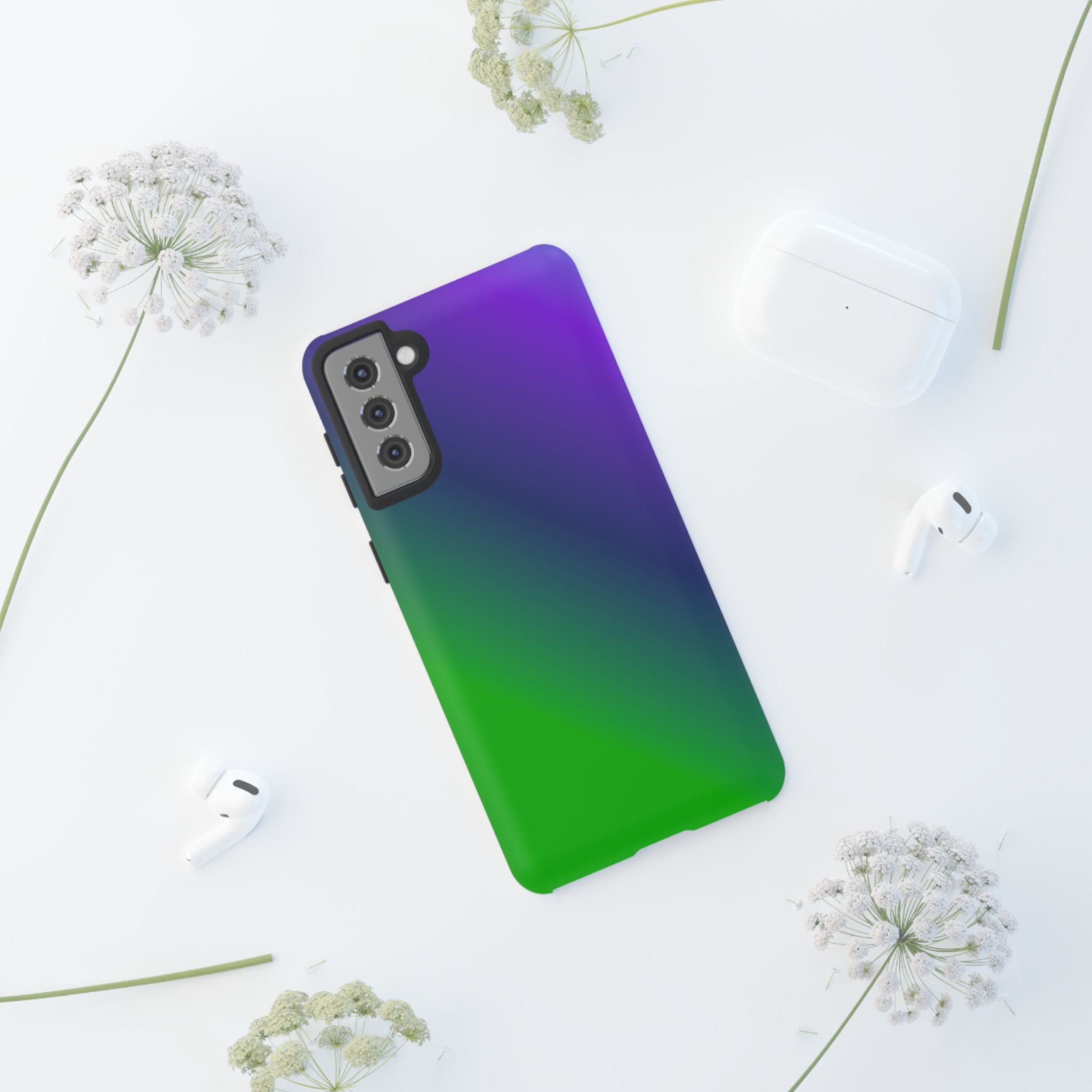 Gradient Phone Case - Stylish Tough Cases for Smartphone Protection, Colorful Phone Cover, Trendy Tech Accessory, Gift for Him/Her