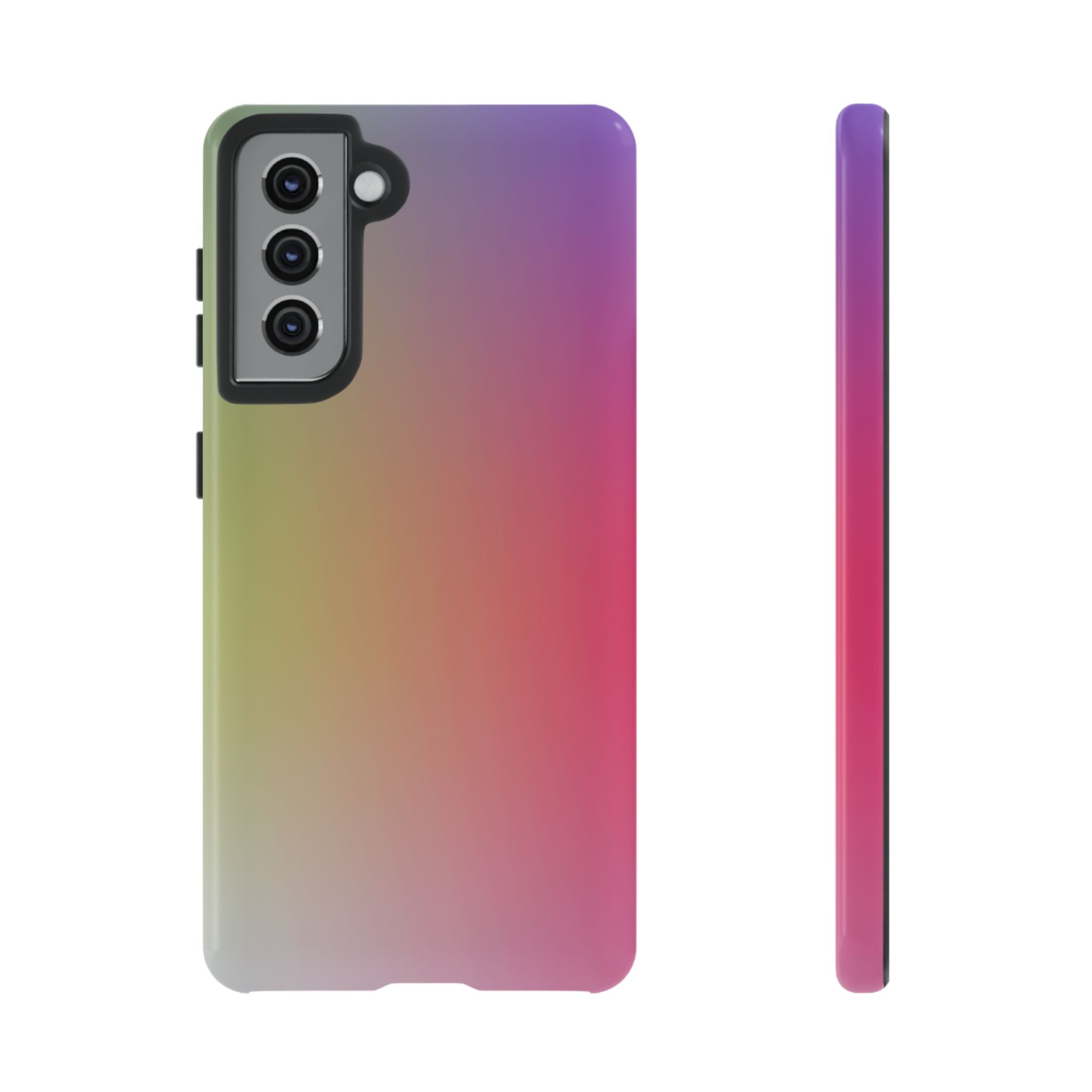 Gradient Phone Case, Tough Cases, Colorful Tech Accessory, Modern Phone Protection, Trendy Gift for Friends, Birthday, Holidays