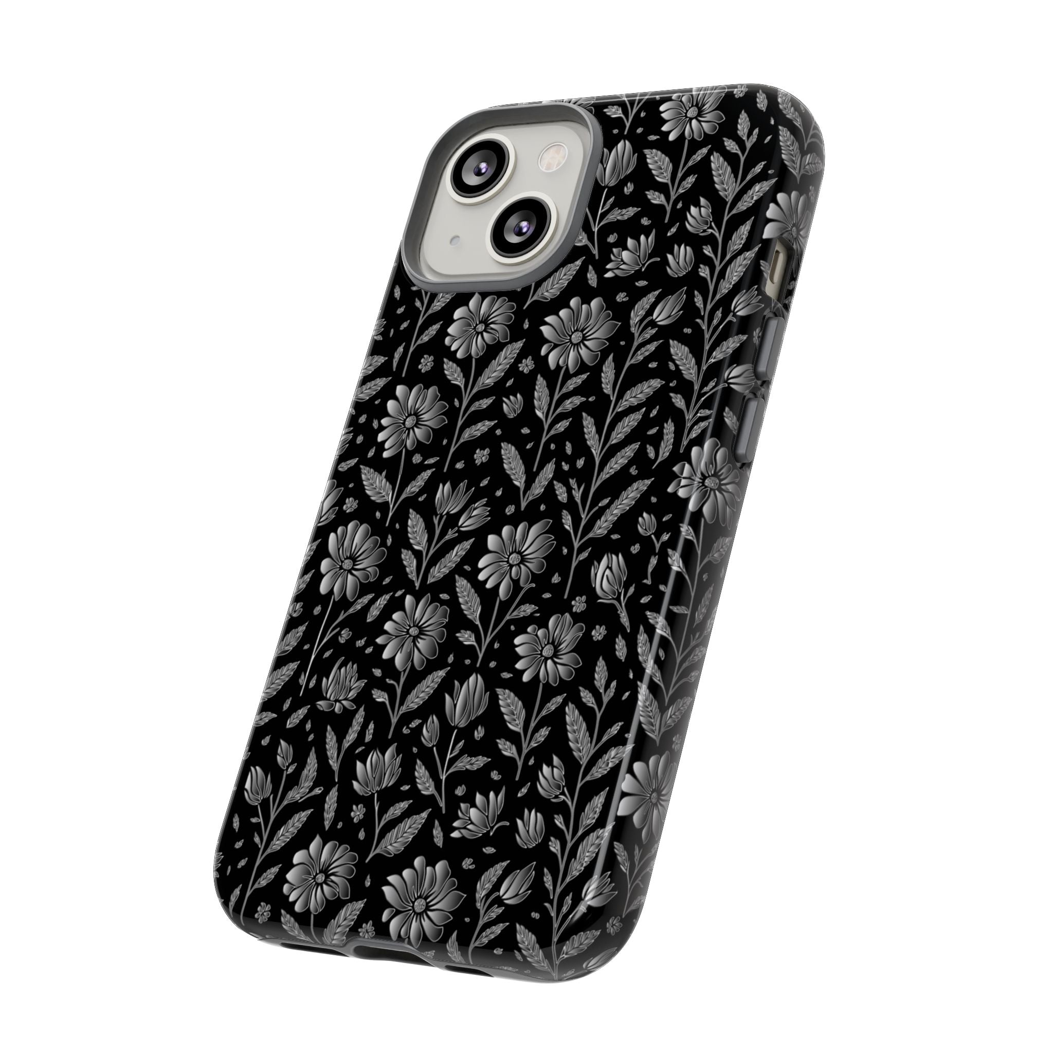Stylish Floral Phone Case, Tough Floral Case, Botanical Phone Cover, Durable Floral Phone Protector, Gift for Her