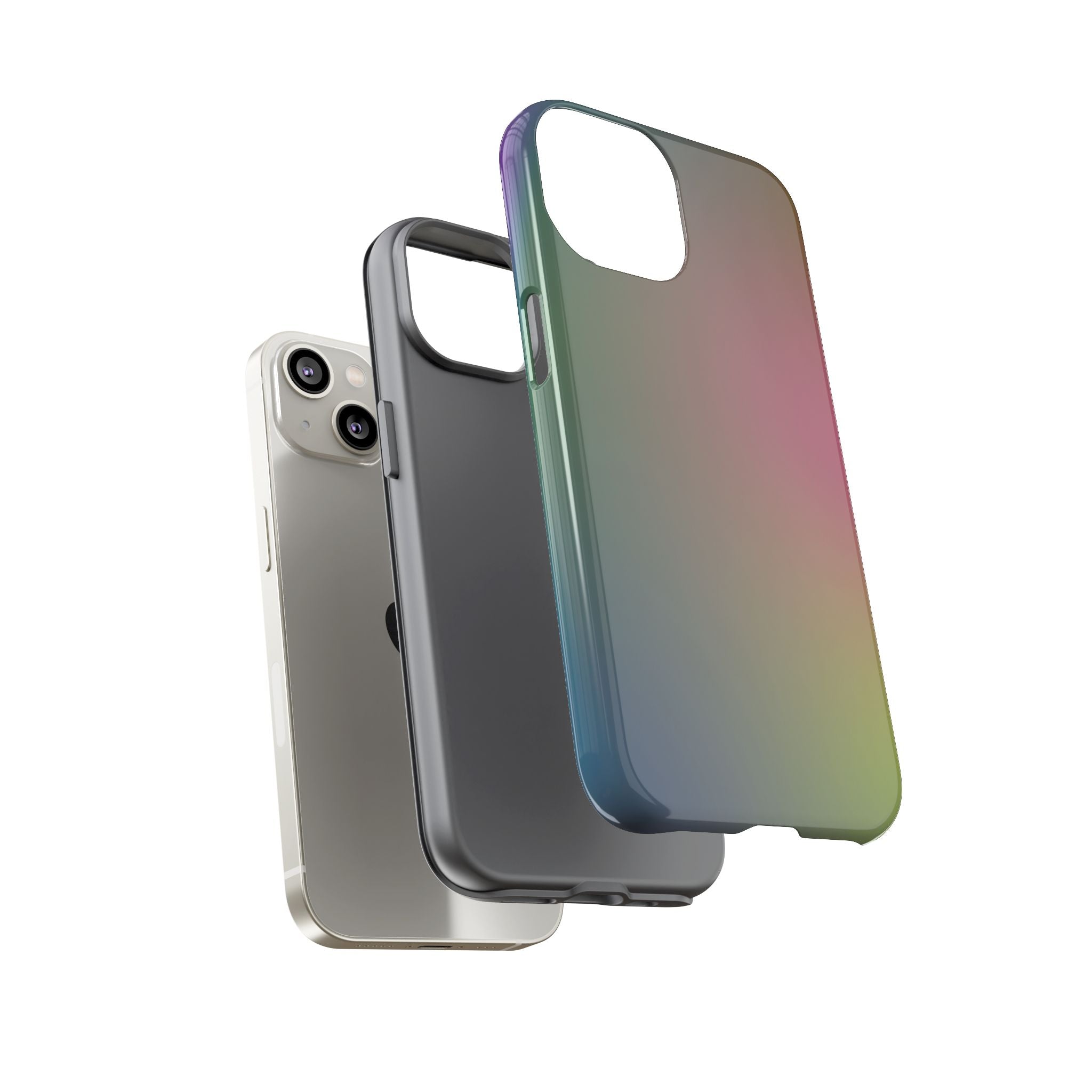 Gradient Phone Case - Protective Cover for iPhone, Stylish Mobile Accessory, Unique Gift for Her, Phone Protection, Trendy Phone Cases