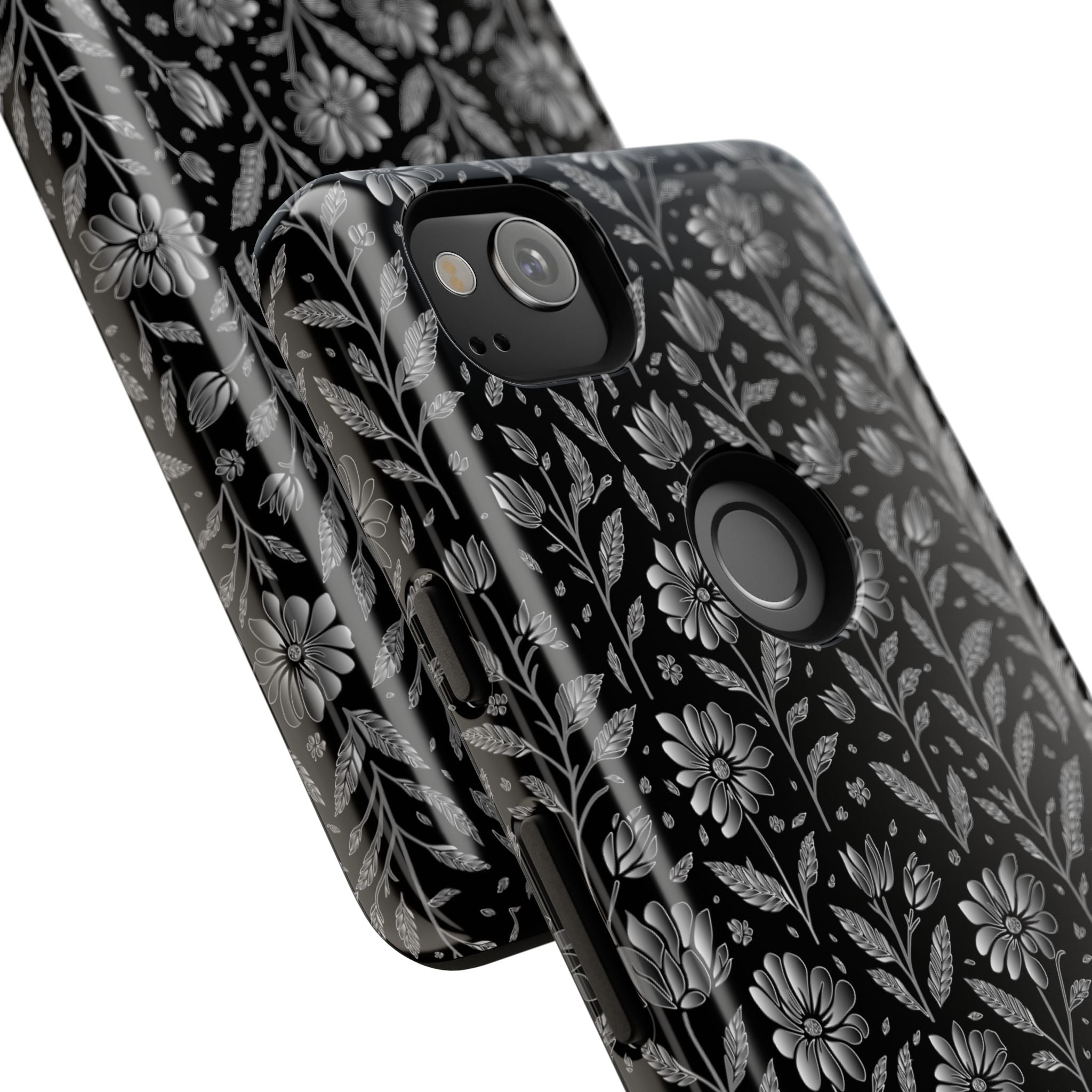 Stylish Floral Phone Case, Tough Floral Case, Botanical Phone Cover, Durable Floral Phone Protector, Gift for Her