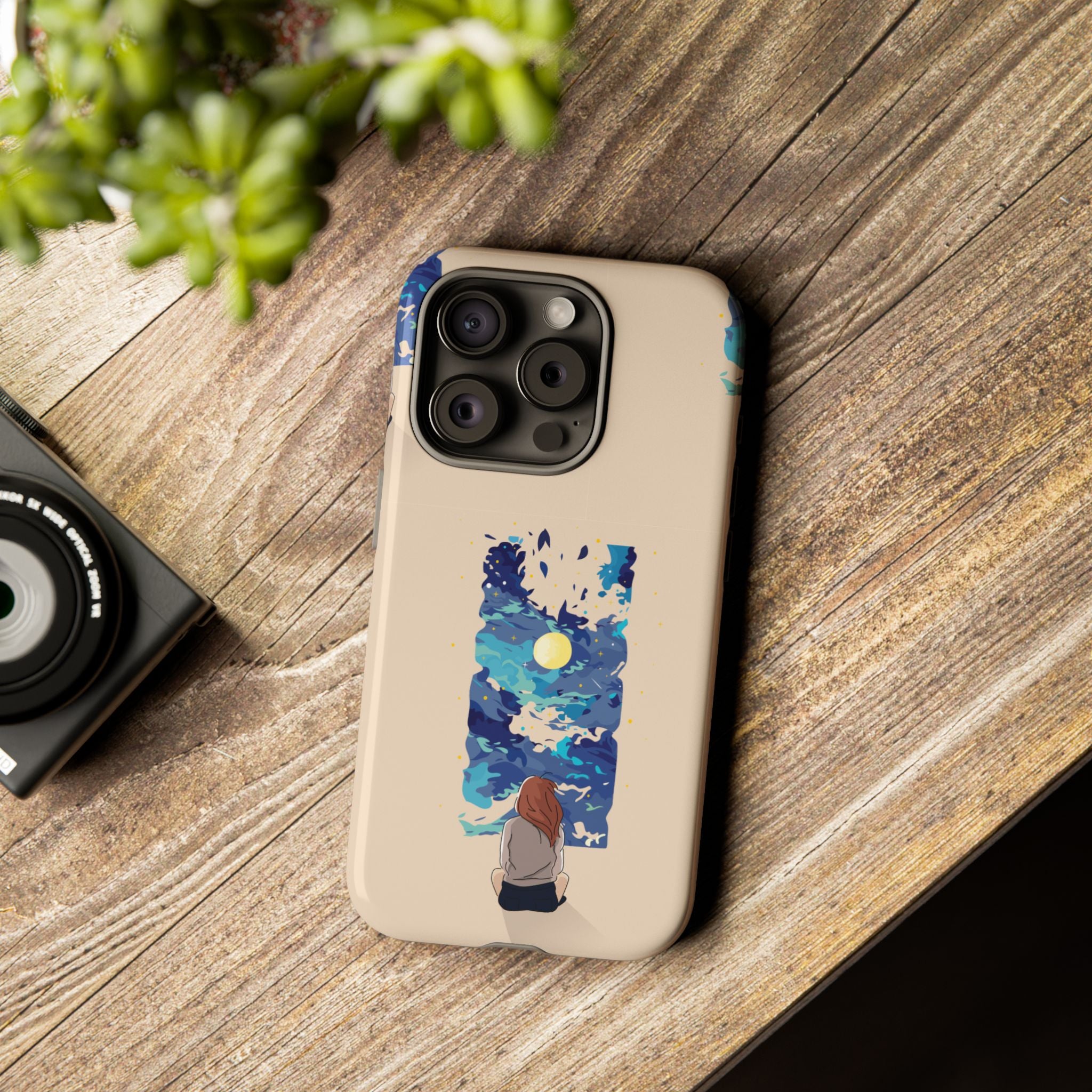 Artistic Phone Case – Expressive Protective Cover, Unique Gift for Her, Birthday Present, Eco-Friendly Mobile Accessory, Smartphone Case