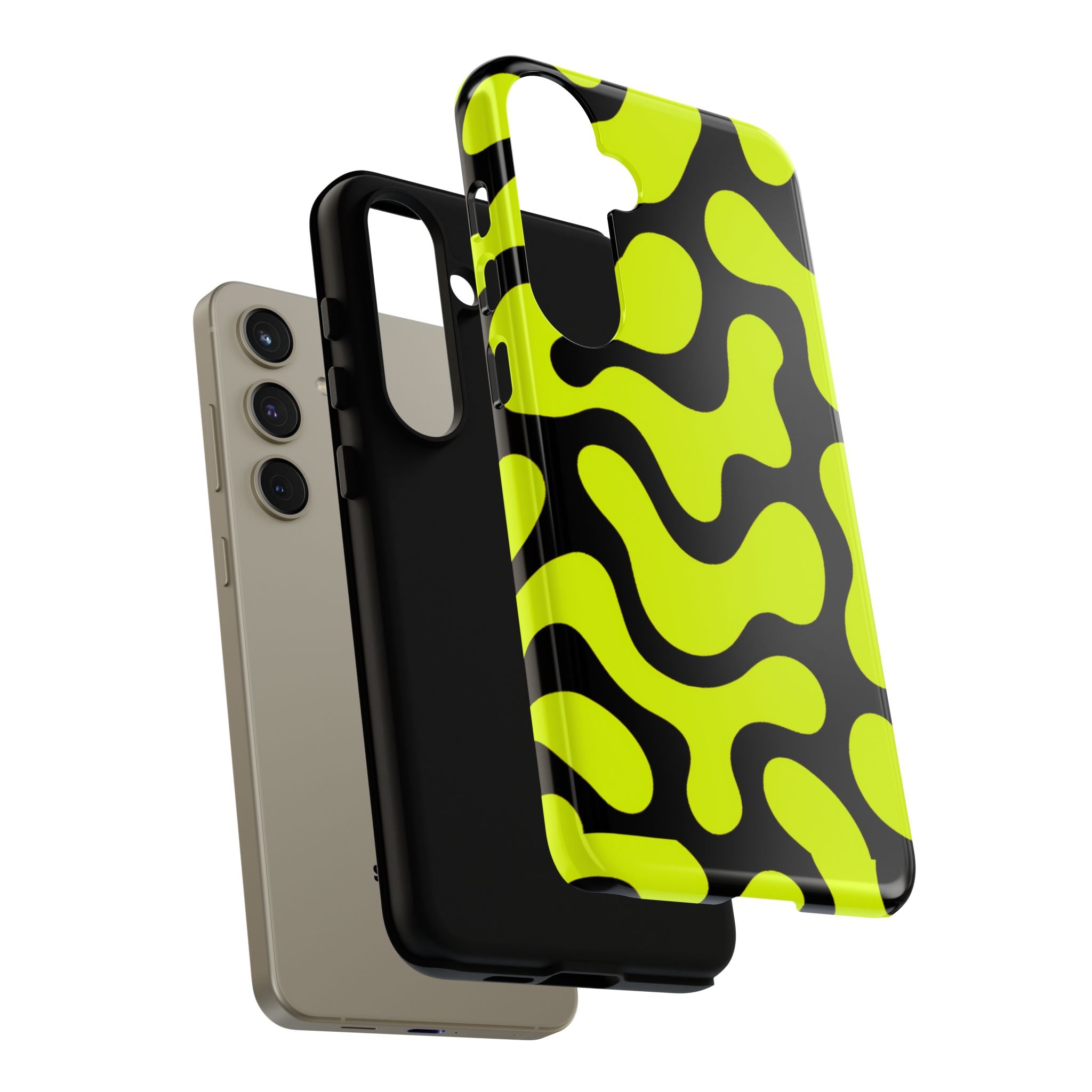 Bold Pattern Phone Case, Stylish Protective Cover, Unique Gift for Tech Lovers, Trendy Mobile Accessory, Rejuvenate Your Style
