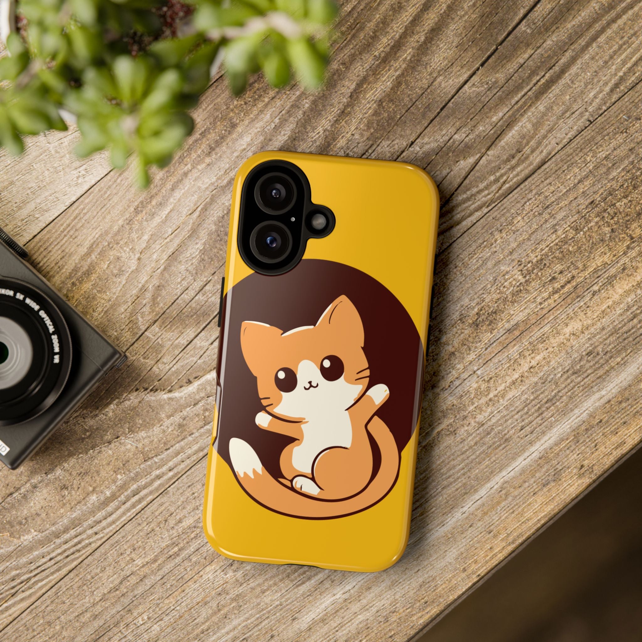 Cute Cat Phone Case | Tough Cases for Cat Lovers, Animal Design, Fun Gift, Unique Case, Durable Protection