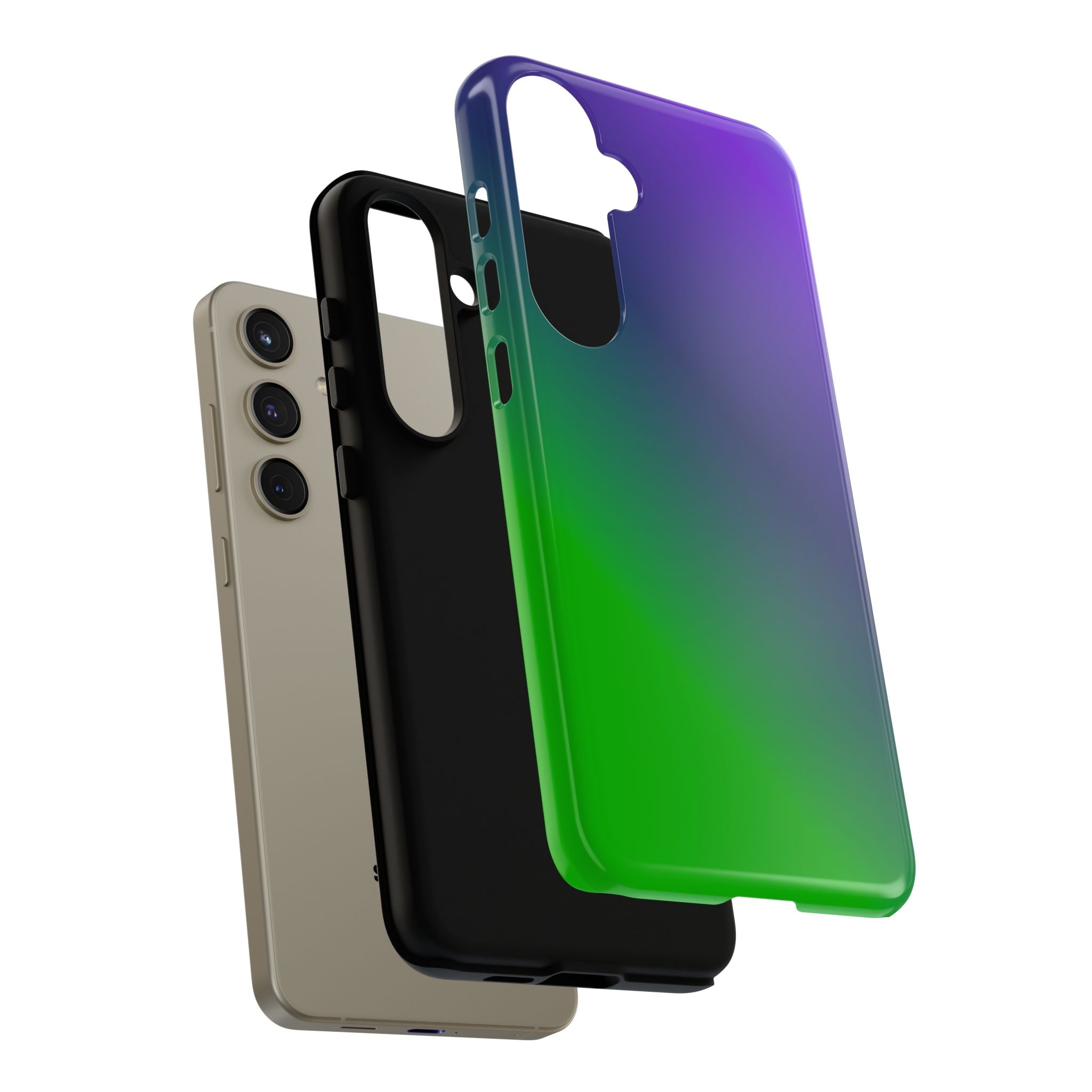 Gradient Phone Case - Stylish Tough Cases for Smartphone Protection, Colorful Phone Cover, Trendy Tech Accessory, Gift for Him/Her