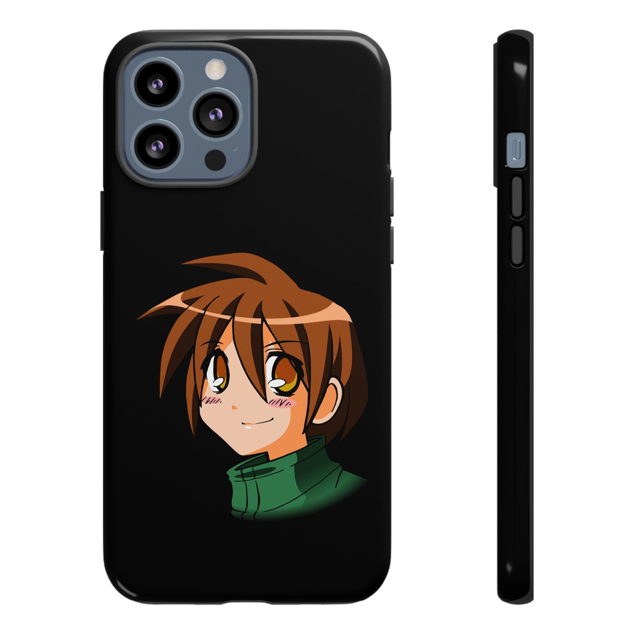 Anime Character Phone Case, Cute Phone Cover, Tough Cases for Teens, Customizable Gift, Geeky Accessories