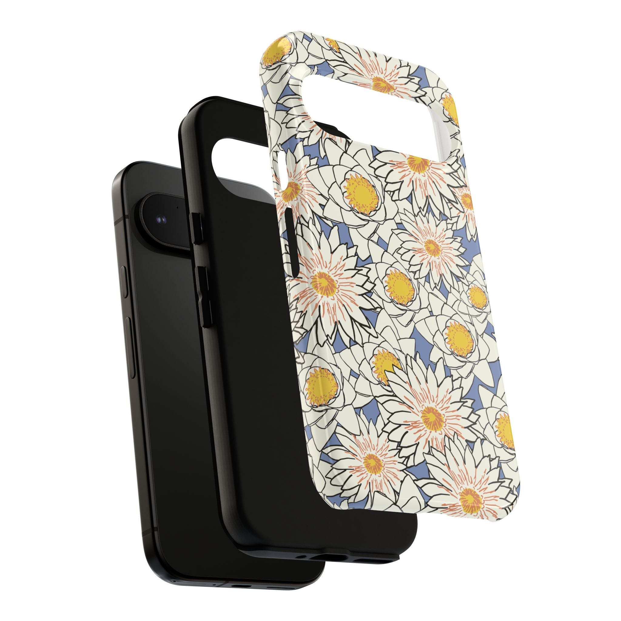 Stylish Phone Case, Floral Protective Cover, Gift for Nature Lovers, Trendy Tech Accessory, Customizable Phone Case