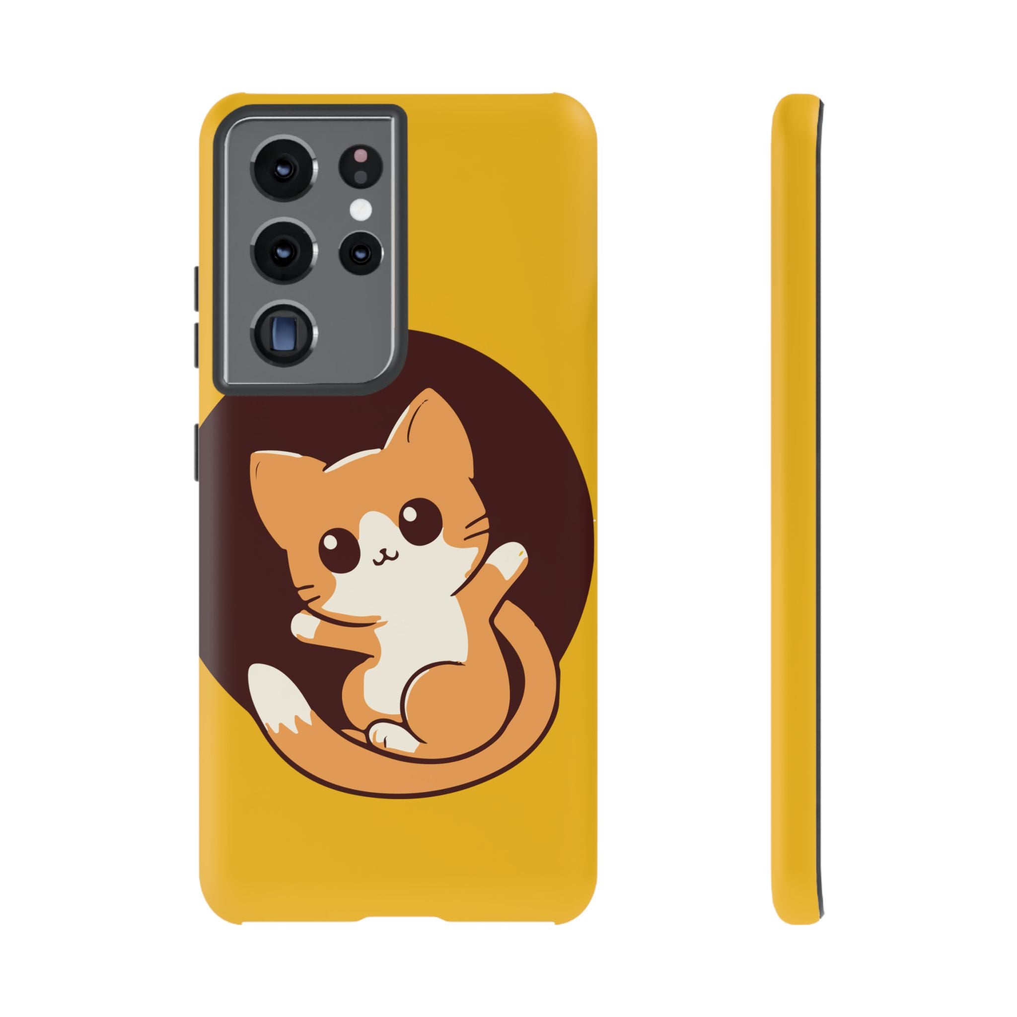 Cute Cat Phone Case | Tough Cases for Cat Lovers, Animal Design, Fun Gift, Unique Case, Durable Protection