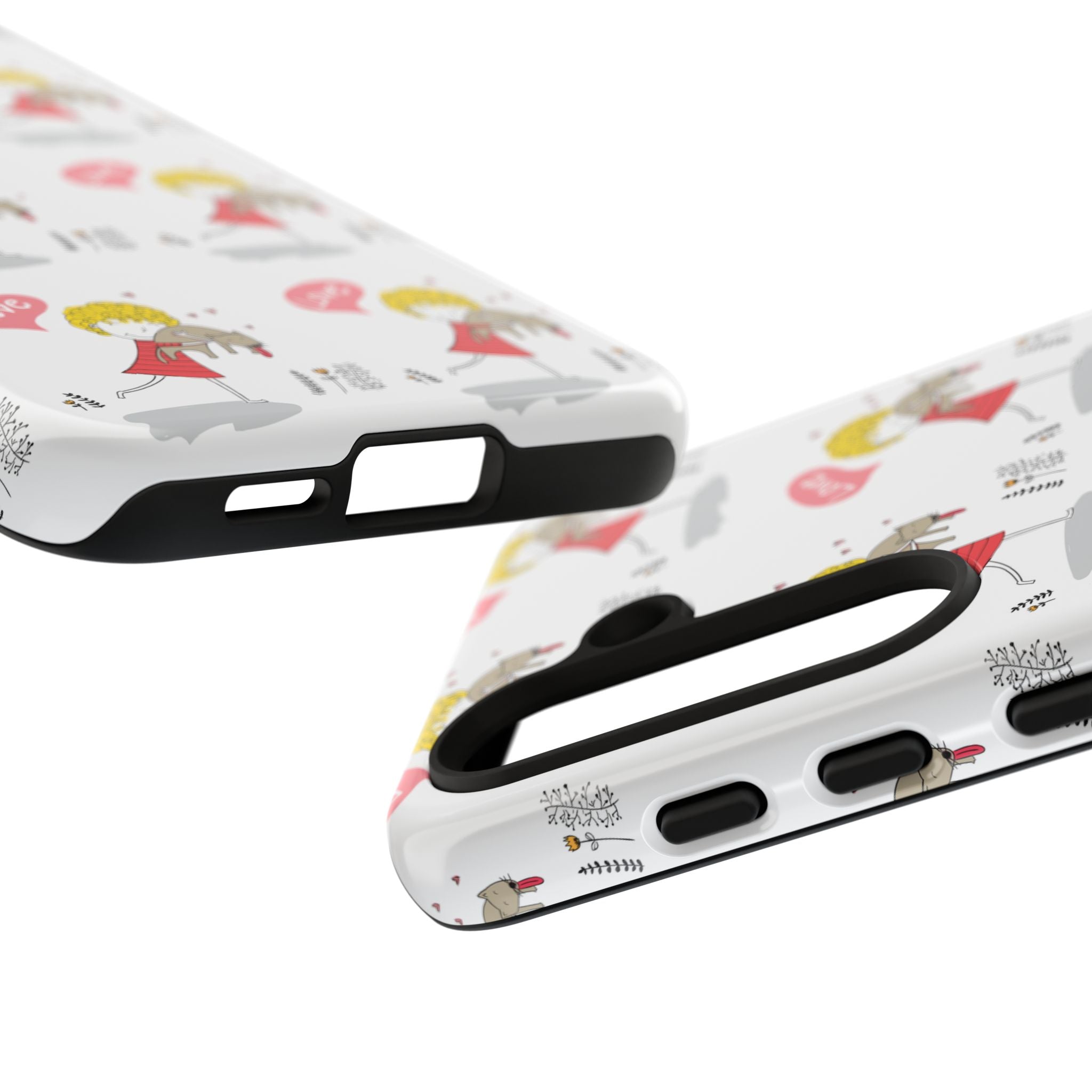 Love-Themed Phone Case | Cute Pet Lover Accessory, Perfect Gift for Birthdays, Anniversaries, Animal Lovers, Valentine's Day