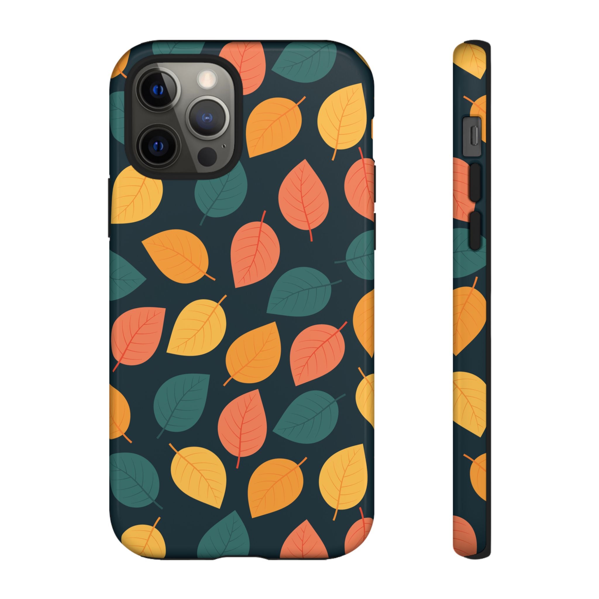 Autumn Leaves Phone Case - Protective Cell Phone Cover, Fall Aesthetic, Nature Lover Gift, Seasonal Accessories, Eco-Friendly Case