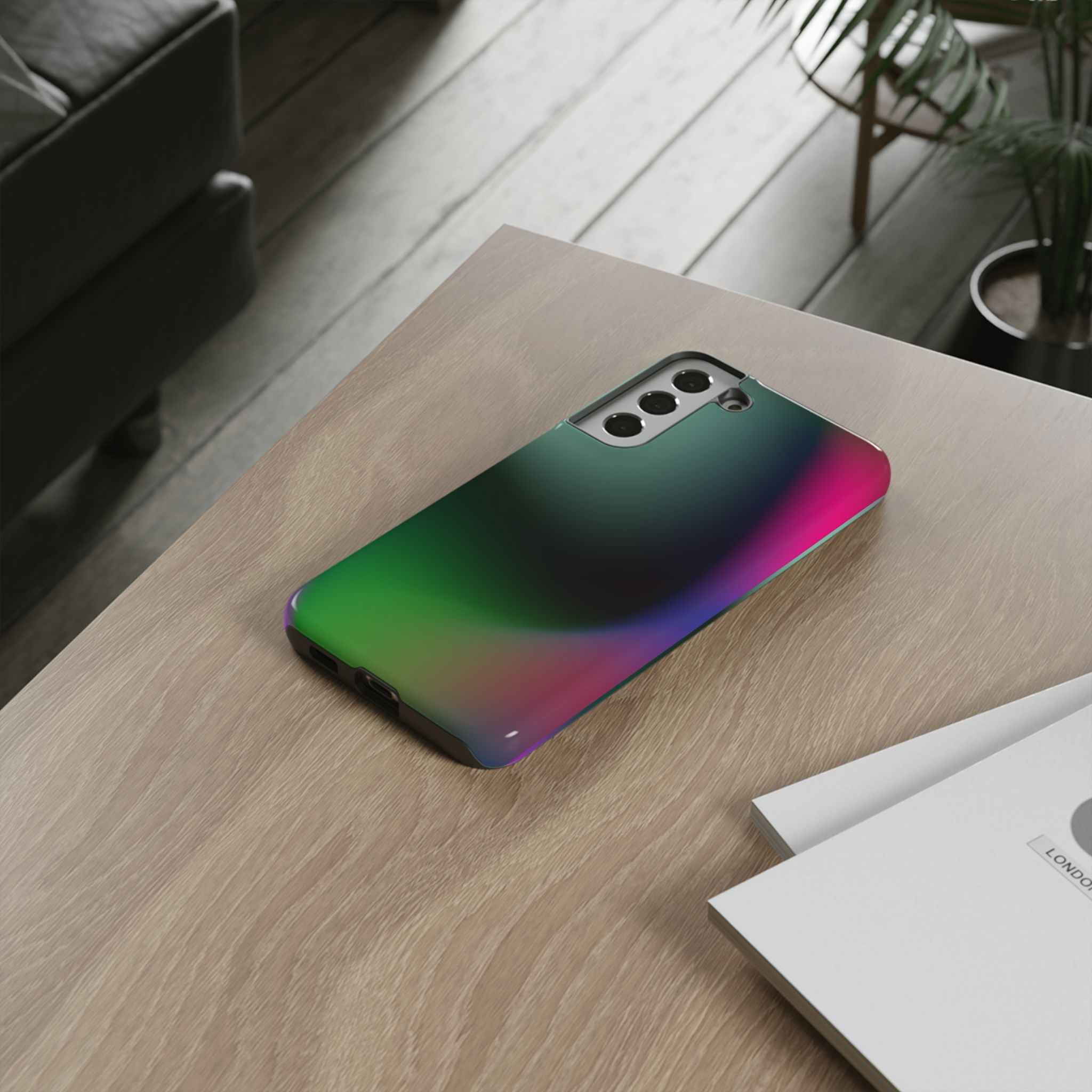 Colorful Phone Case, Tough Phone Cover, Vibrant Smart Device Protector, Modern Tech Accessory, Unique Gift for Phone Lovers
