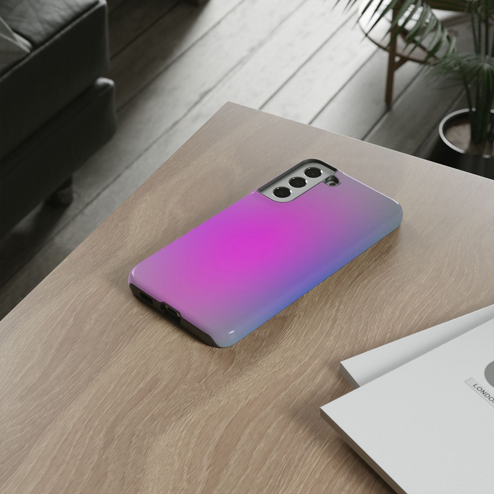 Gradient Phone Case, Stylish Tough Cases, Phone Cover, Trendy Tech Accessory, Gift for Smartphone Lovers, Colorful Phone Protection