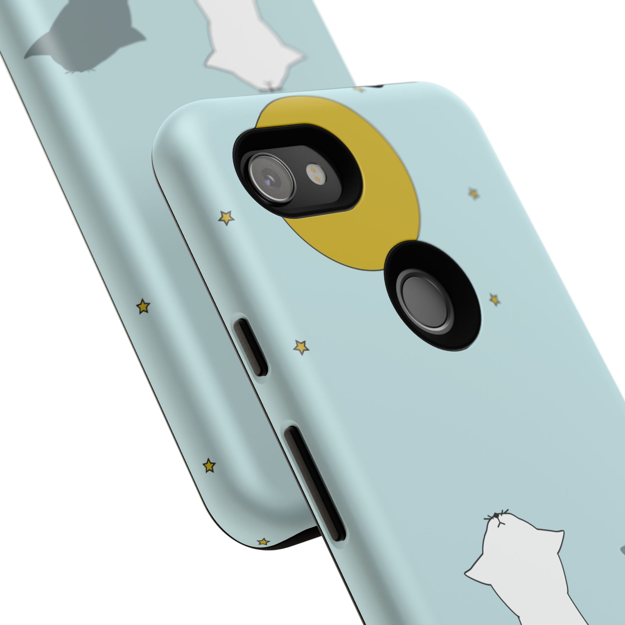 Cute Cat Phone Case, Tough Phone Cover, Pet Lover Gift, Unique Case, Animal Decor, Birthday Gift