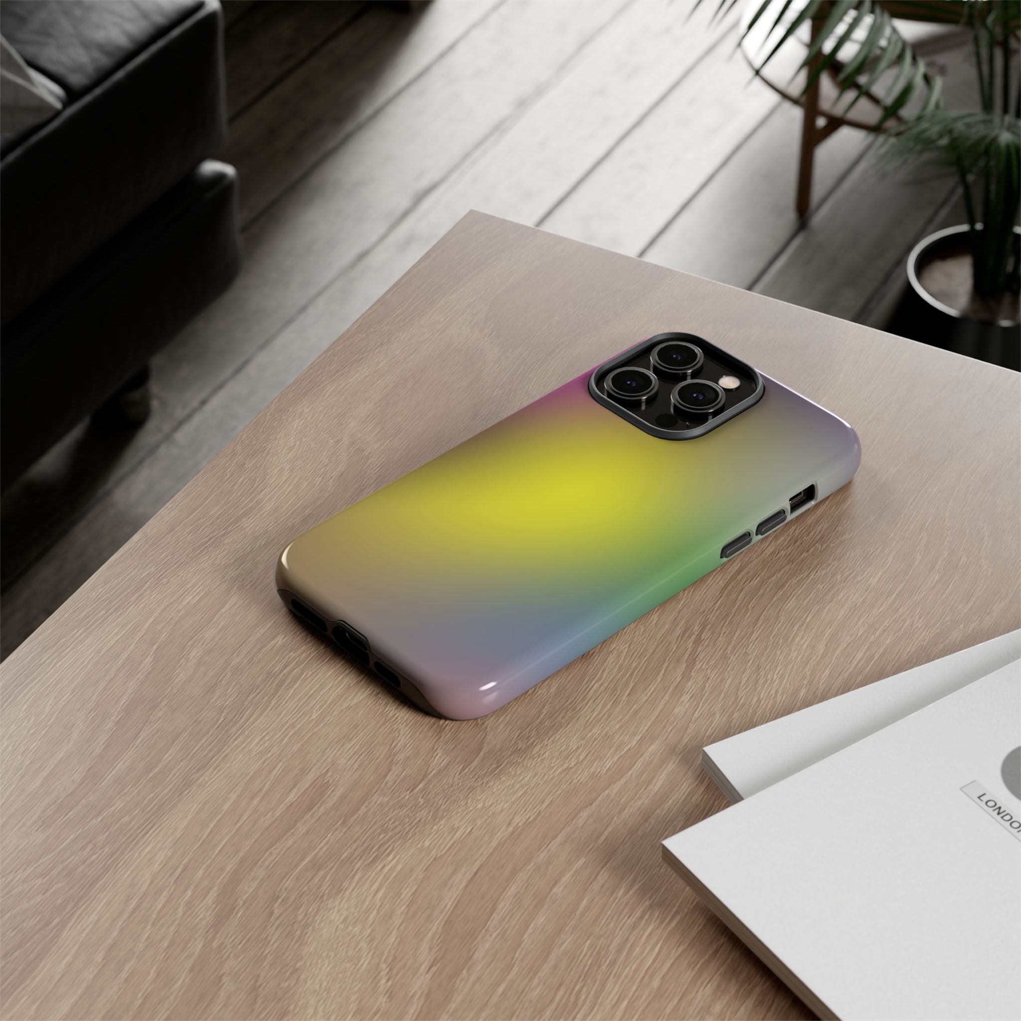 Colorful Tough Phone Case, Stylish Slim Cover, Durable Mobile Protection, Trendy Gift for Tech Lovers, Vibrant Phone Accessory