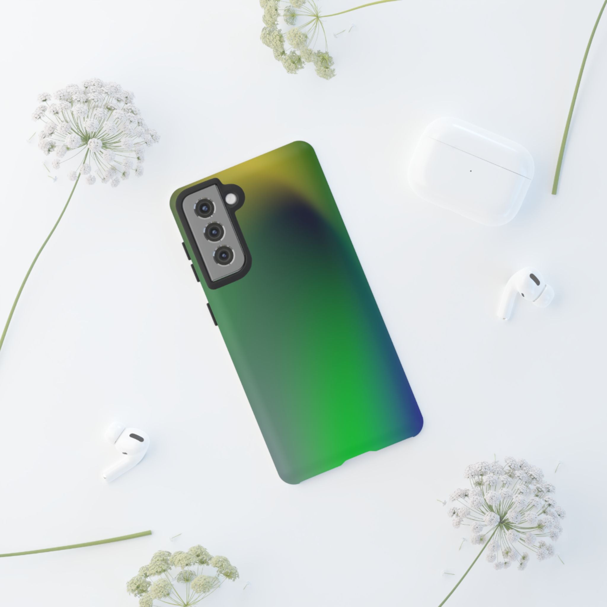 Gradient Phone Case - Tough Cases, Stylish Phone Cover, Gift for Tech Lovers, Unique Accessories, Modern Design