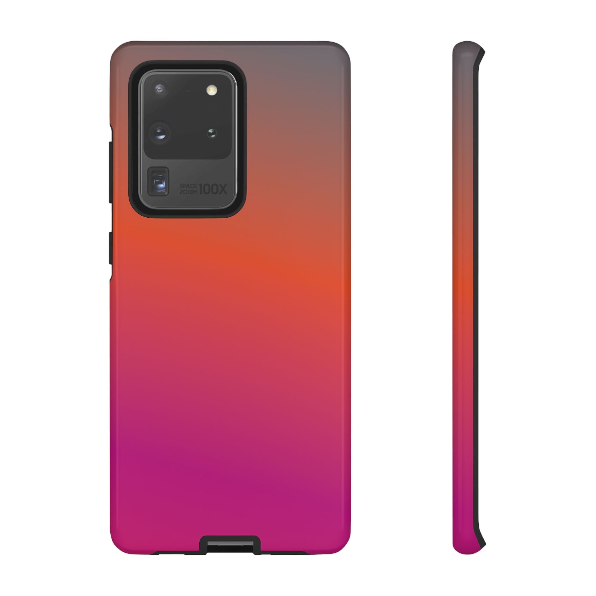 Gradient Phone Case, Custom Tough Case, Durable Phone Accessory, Vibrant Design, Gift for Tech Lovers, Birthday and Holiday Present