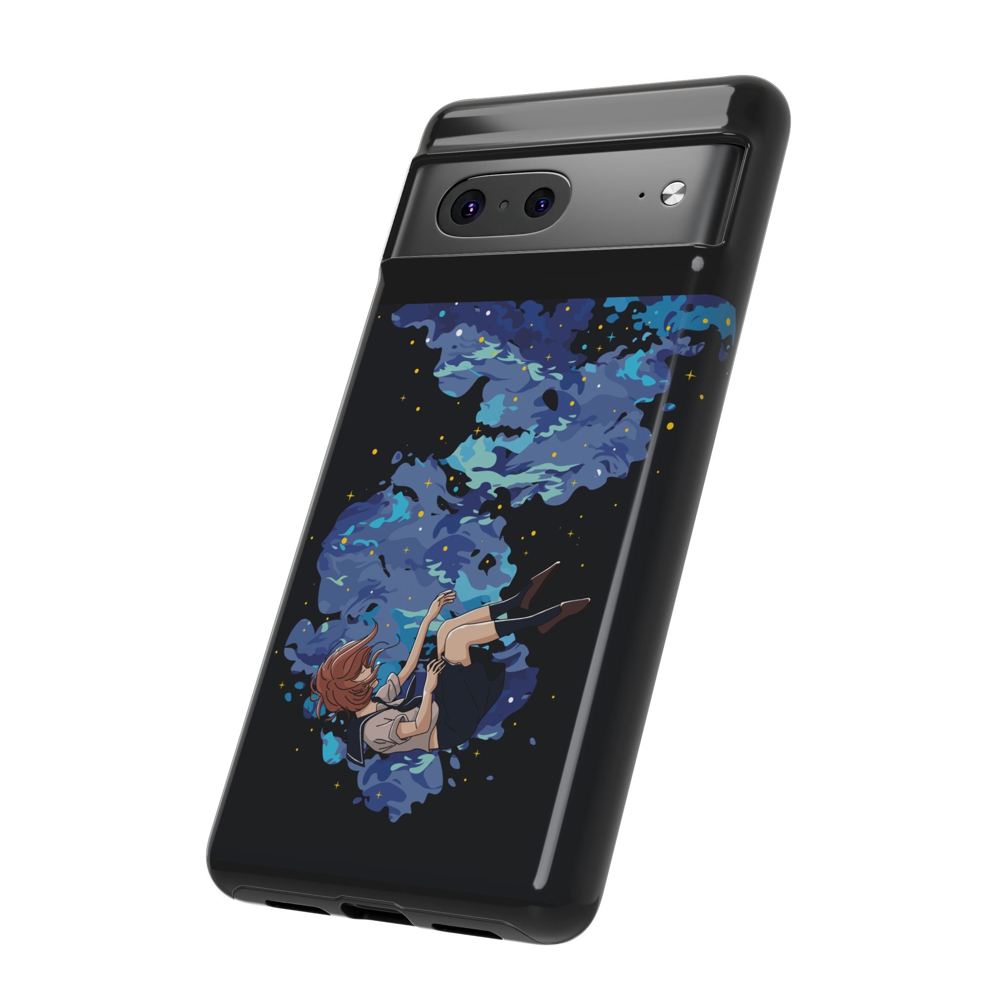 Tough Cases Phone Case - Artistic Galaxy Design, Cute Sleeve for Teens, Gift for Students, Unique Mobile Accessory, Trendy Tech Protection