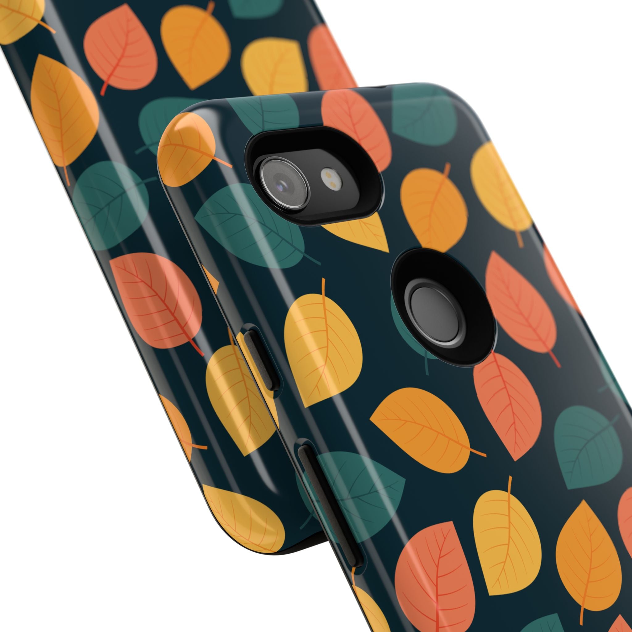 Autumn Leaves Phone Case - Protective Cell Phone Cover, Fall Aesthetic, Nature Lover Gift, Seasonal Accessories, Eco-Friendly Case