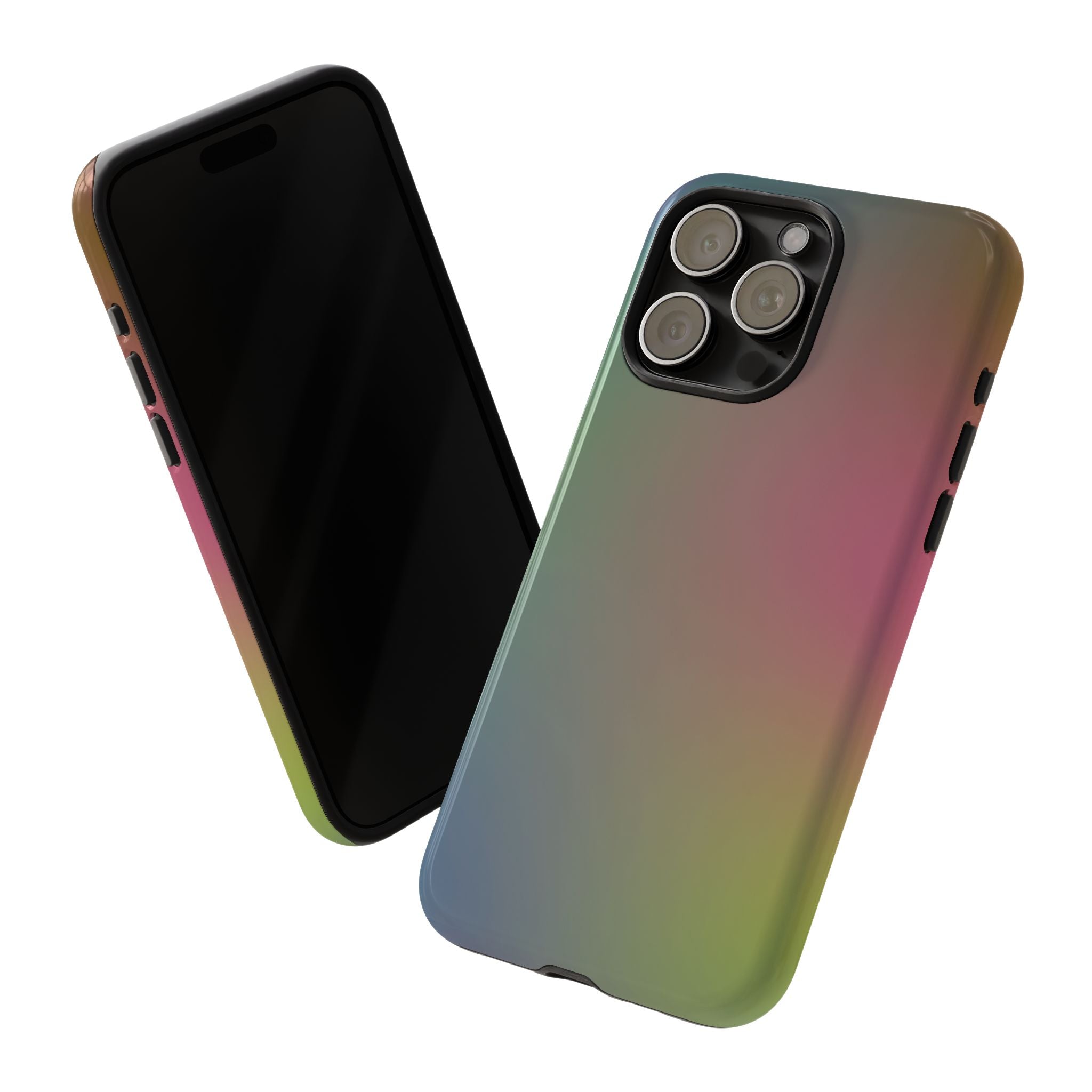 Gradient Phone Case - Protective Cover for iPhone, Stylish Mobile Accessory, Unique Gift for Her, Phone Protection, Trendy Phone Cases