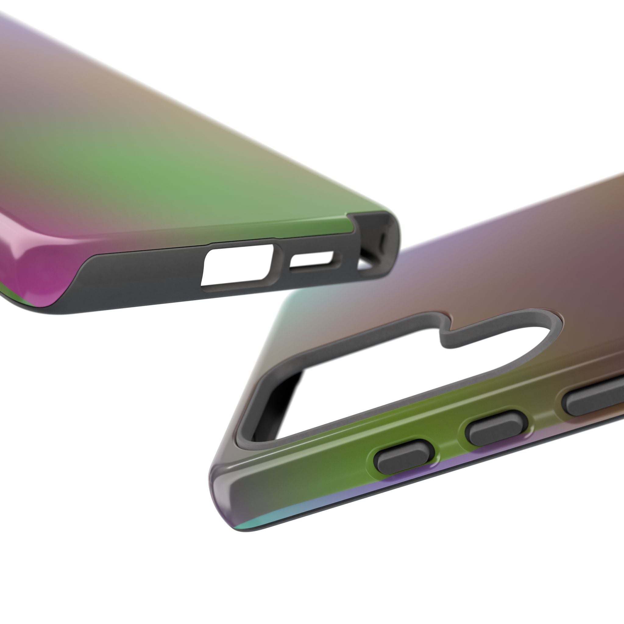 Colorful Gradient Phone Case, Tough Cases for Protection, Stylish Mobile Cover, Unique Gift, Modern Tech Accessory