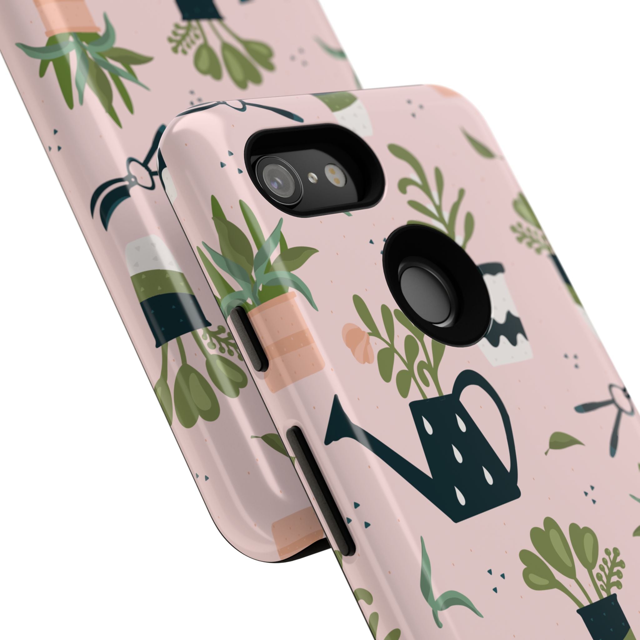 Floral Phone Case, Cute Plant Lover Case, Gift for Gardeners, Phone Cover, Green Thumb Accessories, Mother's Day Gift