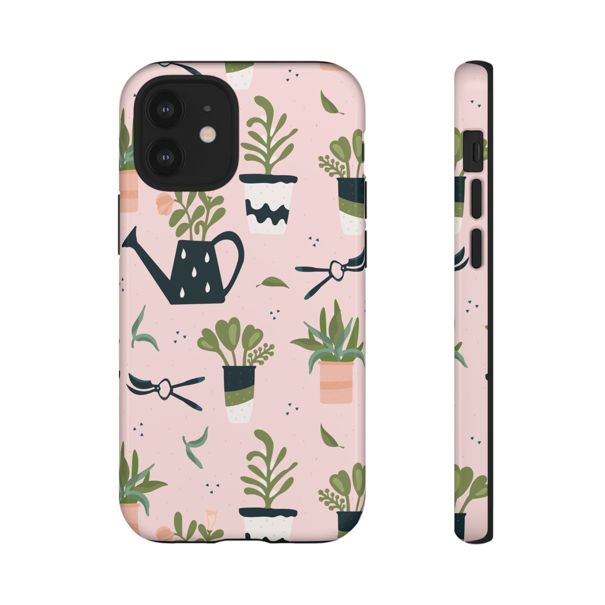 Floral Phone Case, Cute Plant Lover Case, Gift for Gardeners, Phone Cover, Green Thumb Accessories, Mother's Day Gift