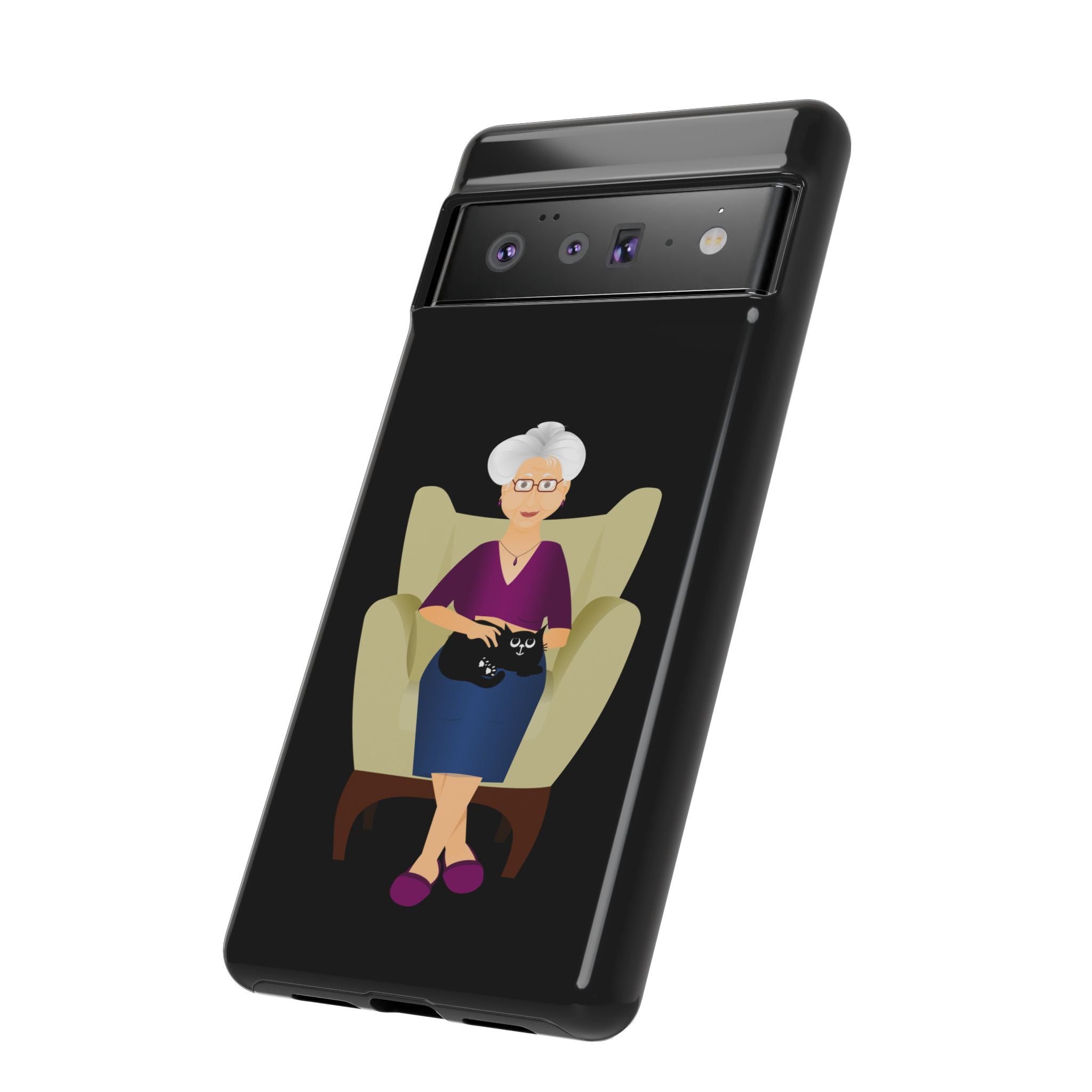 Grandma Phone Case, Tough Phone Cover for Grandparents, Durable Case for Seniors, Unique Gift for Grandmother, Personalized Tech Accessory