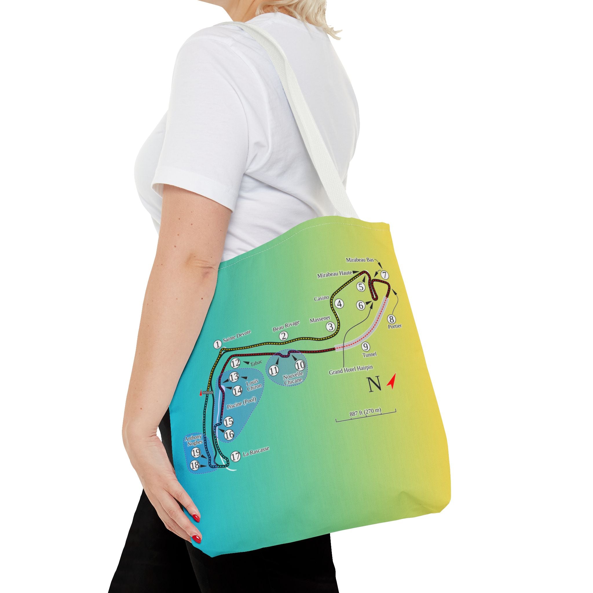 "Monaco Circuit" – Grand Prix Tote