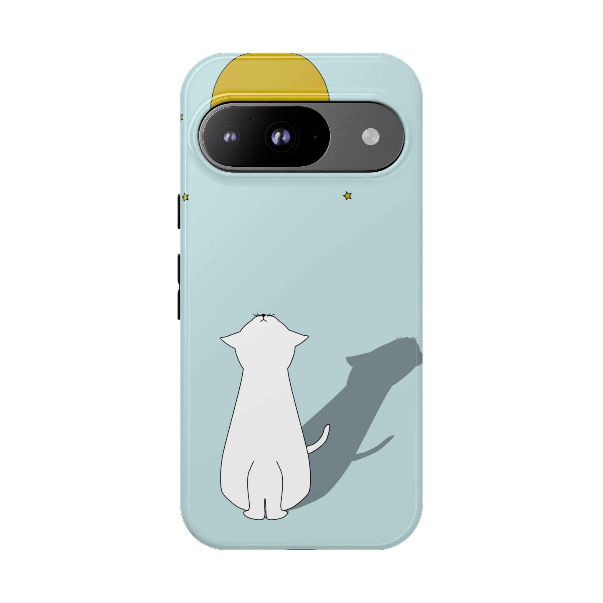 Cute Cat Phone Case, Tough Phone Cover, Pet Lover Gift, Unique Case, Animal Decor, Birthday Gift