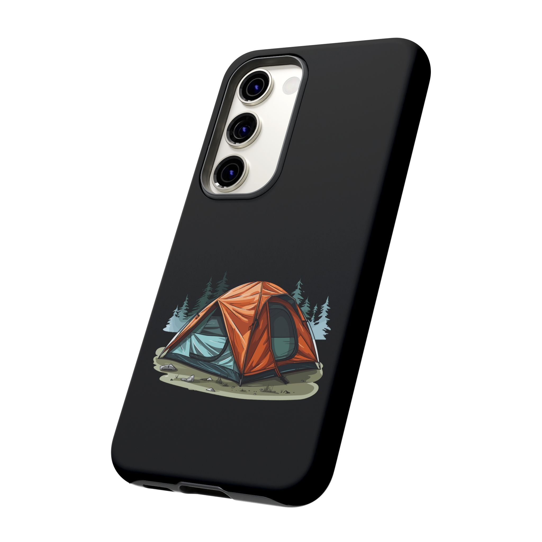 Camping Phone Case, Outdoor Adventure, Nature Lover Gift, Tough Cases, Hiking Accessory, Travel Gear, Camping Vibes