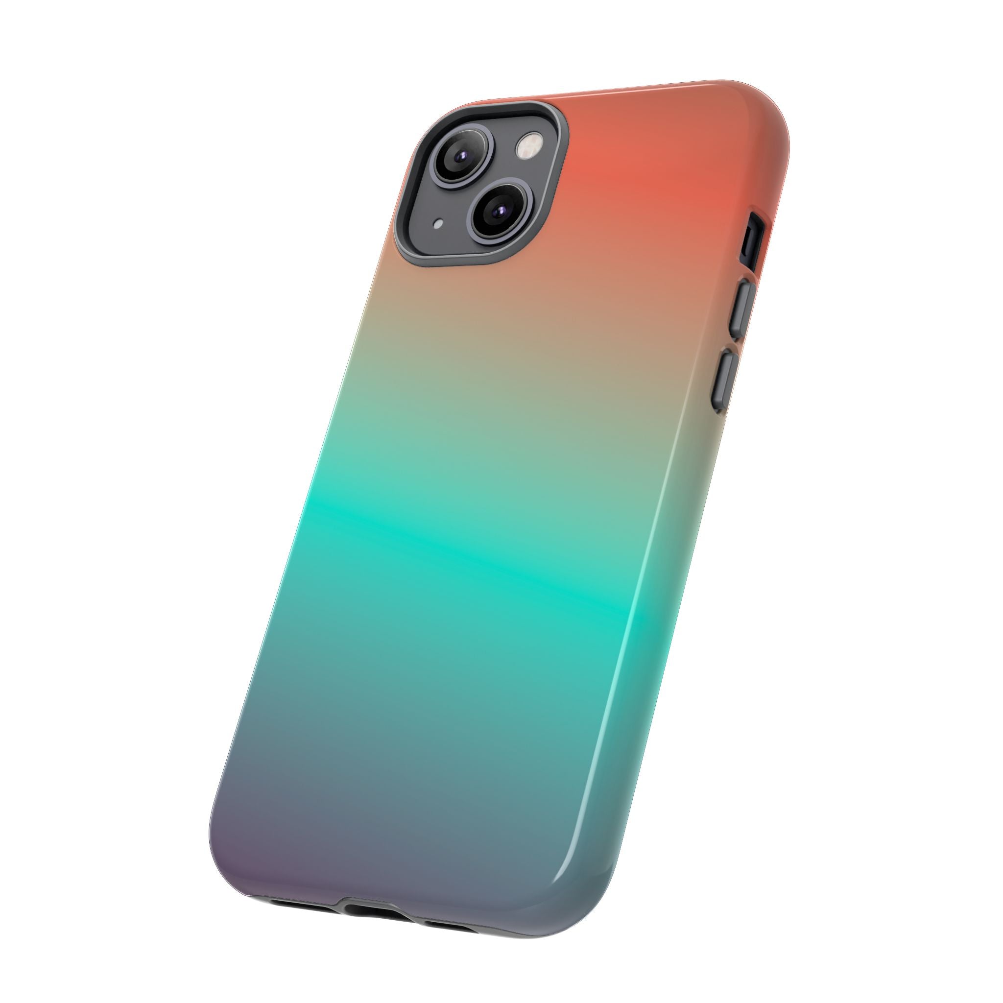 Gradient Phone Case, Tough Cases for Protection, Stylish iPhone Cover, Trendy Mobile Accessory, Perfect Gift for Tech Lovers