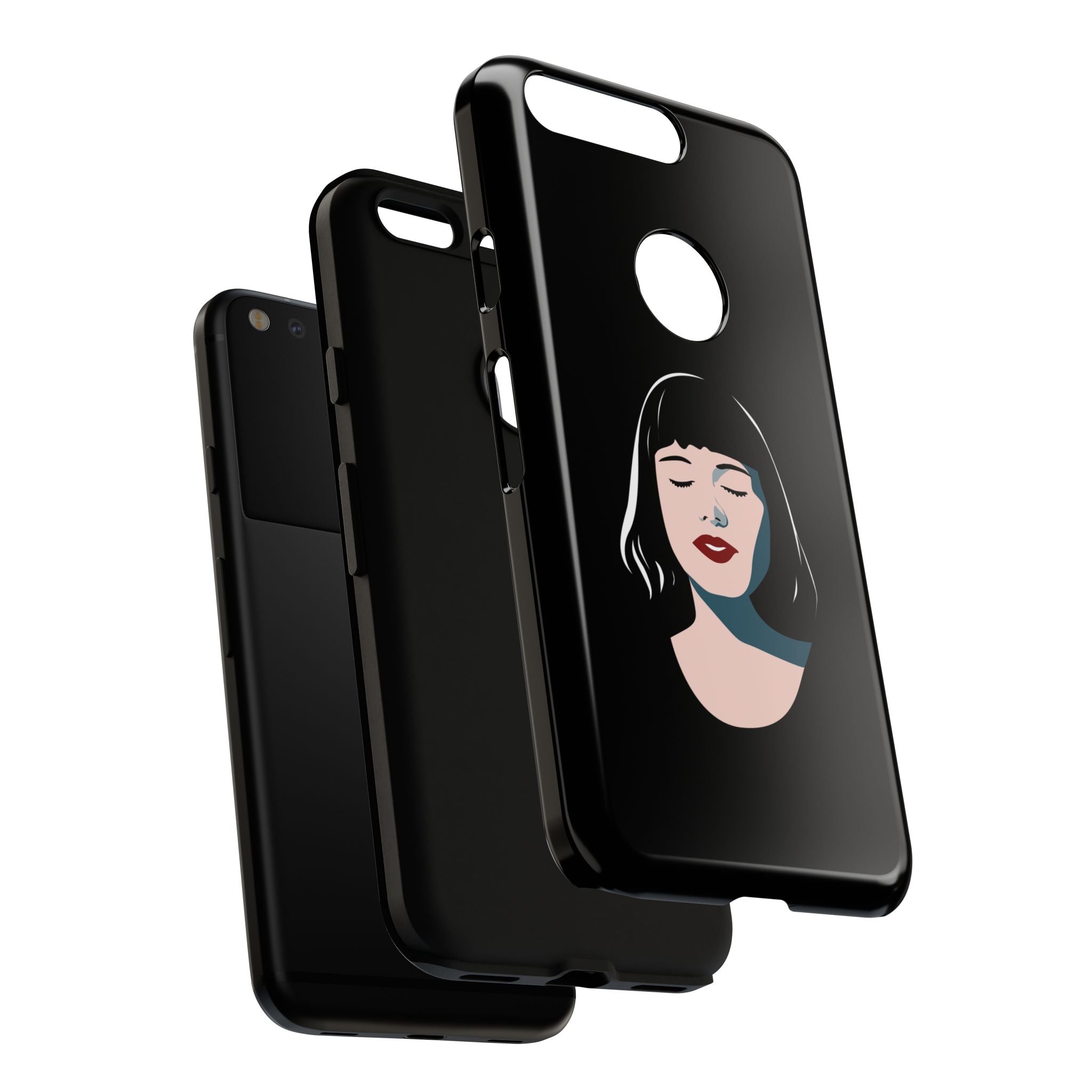 Aesthetic Phone Case, Art Deco iPhone Cover, Minimalist Cell Phone Protector, Gift for Her, Stylish Mobile Accessories