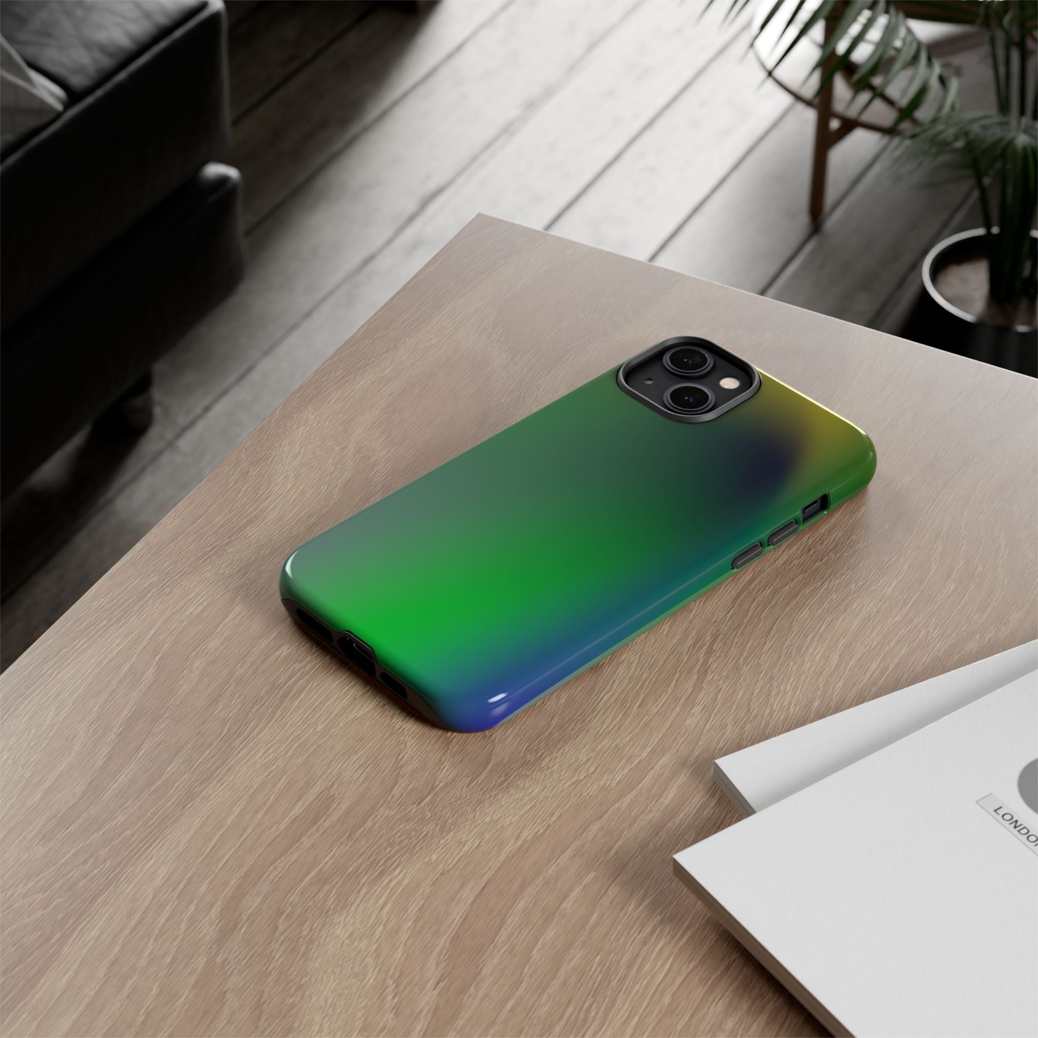Gradient Phone Case - Tough Cases, Stylish Phone Cover, Gift for Tech Lovers, Unique Accessories, Modern Design