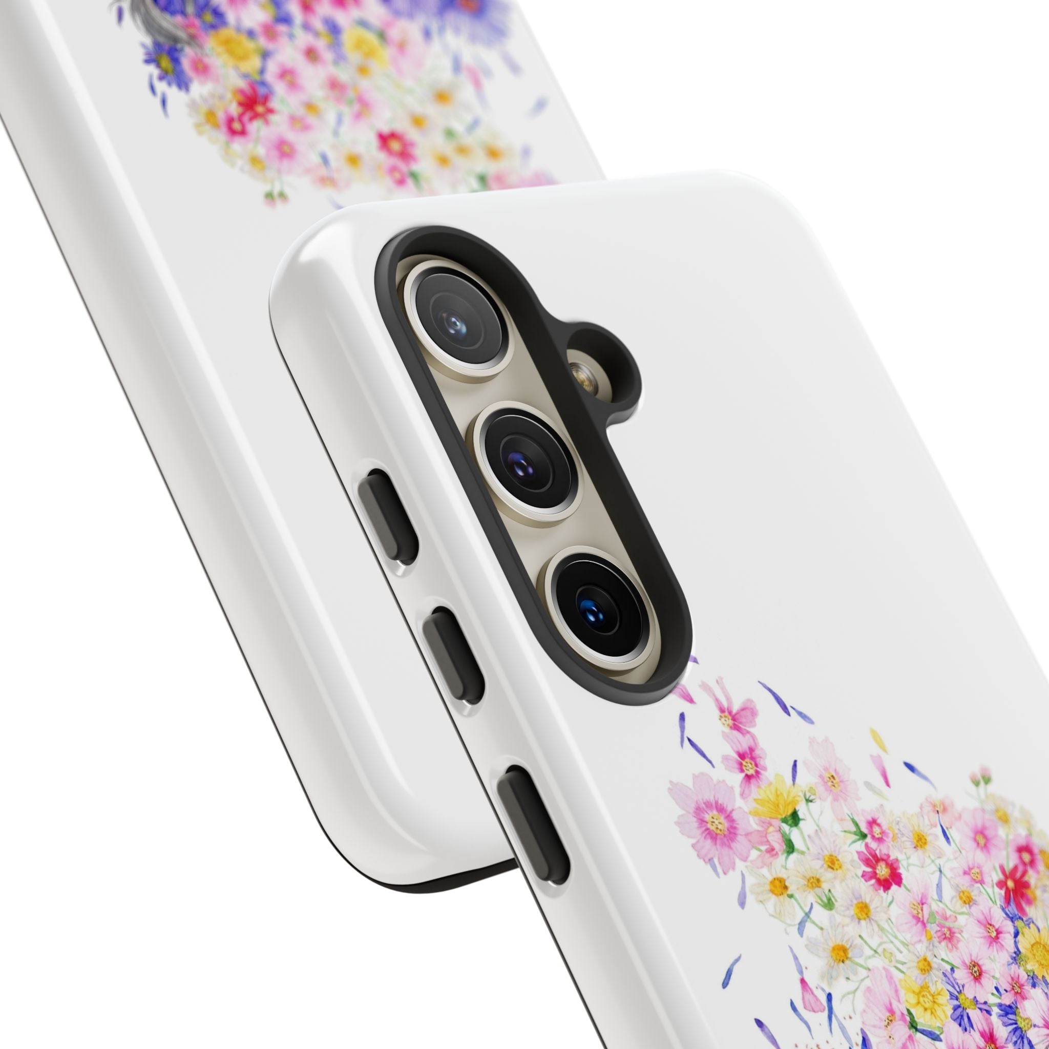 Floral Phone Case | Tough Cases | Cute Floral Design, Gift for Her, Spring Accessory, Mother's Day Gift, Stylish Protection