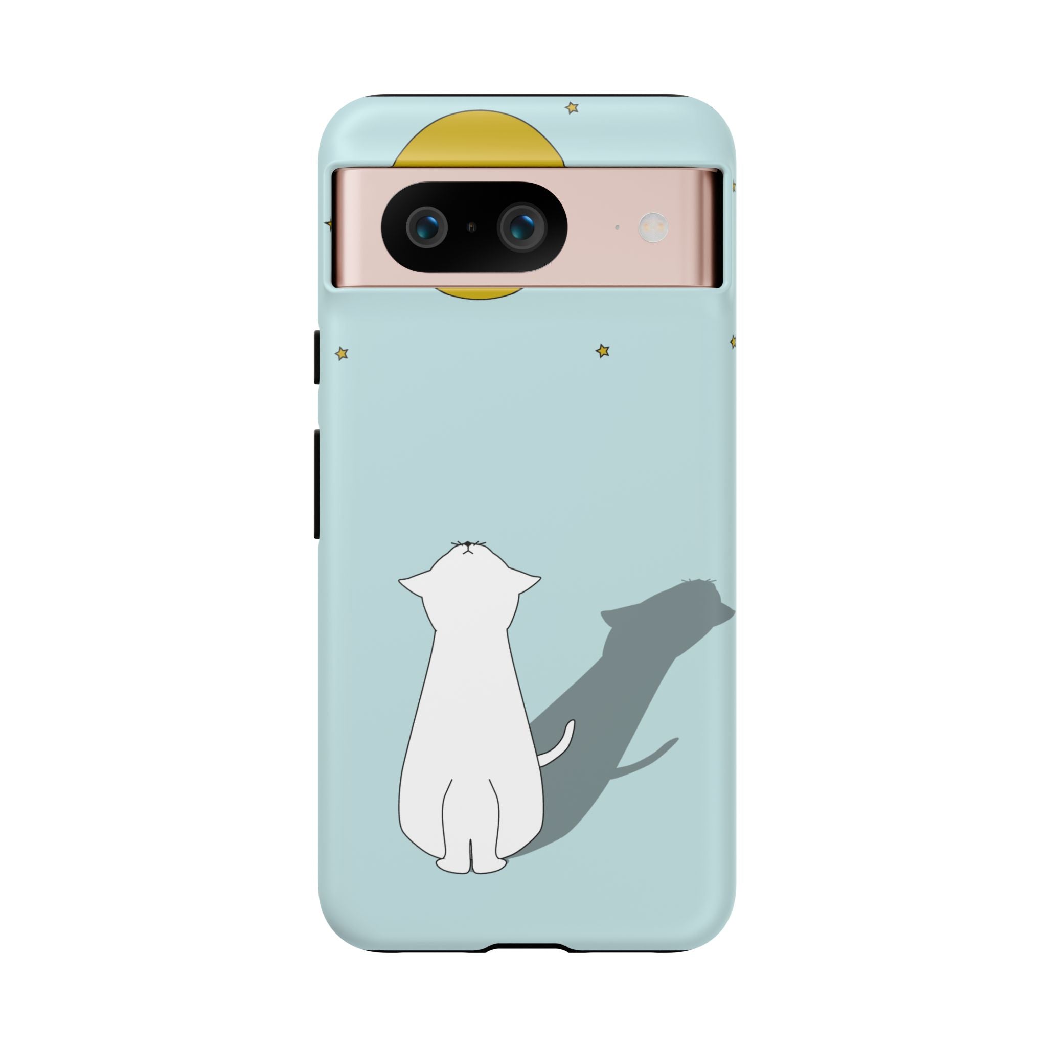 Cute Cat Phone Case, Tough Phone Cover, Pet Lover Gift, Unique Case, Animal Decor, Birthday Gift
