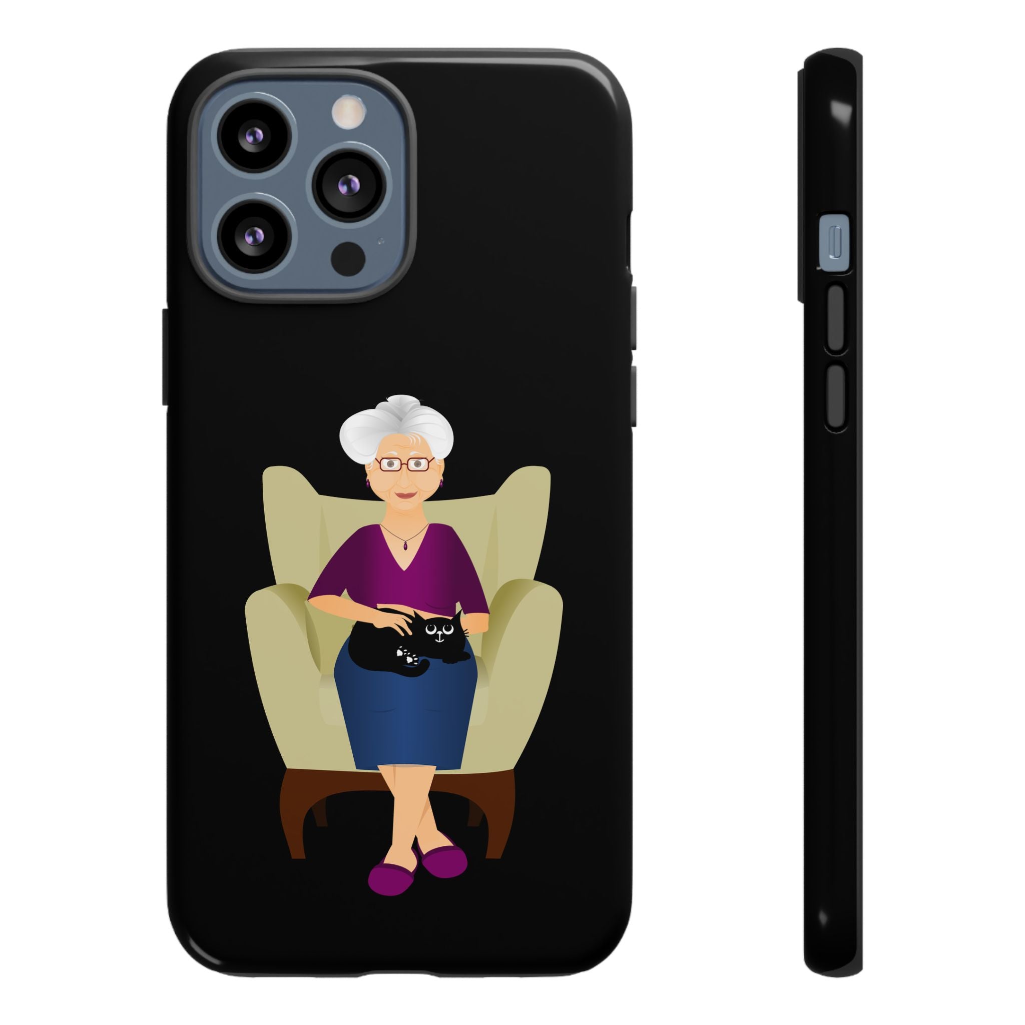 Grandma Phone Case, Tough Phone Cover for Grandparents, Durable Case for Seniors, Unique Gift for Grandmother, Personalized Tech Accessory