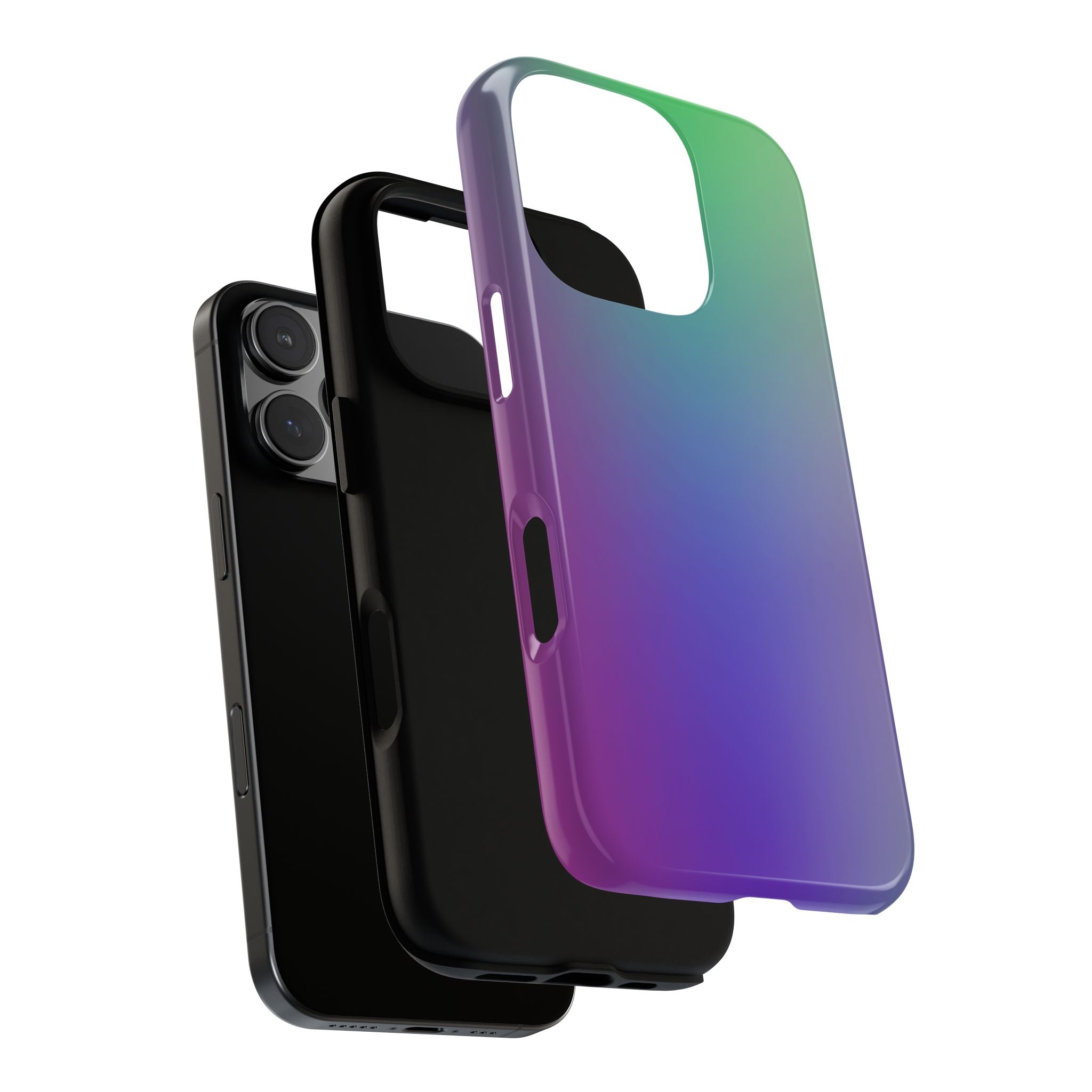 Gradient Phone Case, Durable Phone Protector, Trendy Cell Phone Accessory, Gift for Tech Lovers, Stylish Mobile Case