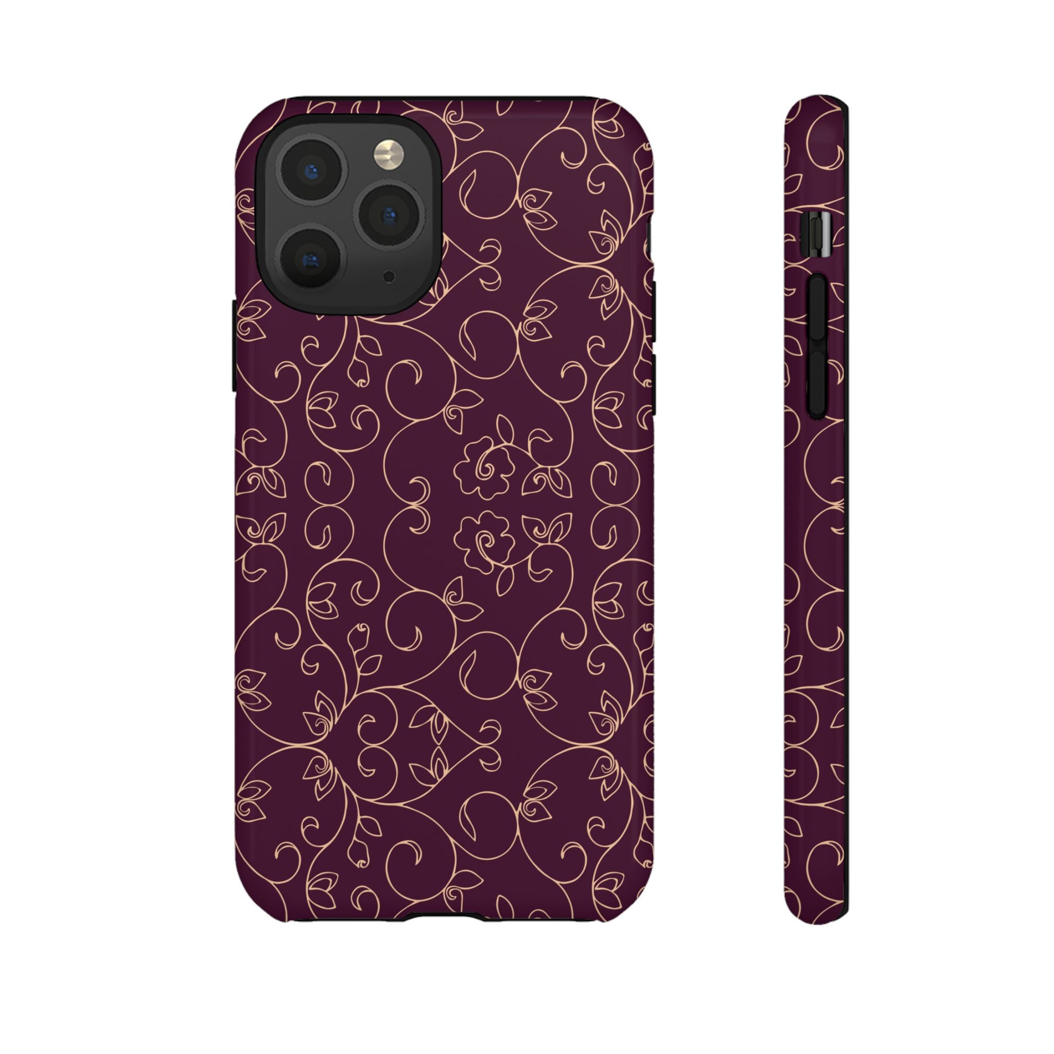 Elegant Floral Phone Case | Durable Mobile Cover, Gift for Her, Floral Design, Stylish Accessory, Phone Protection